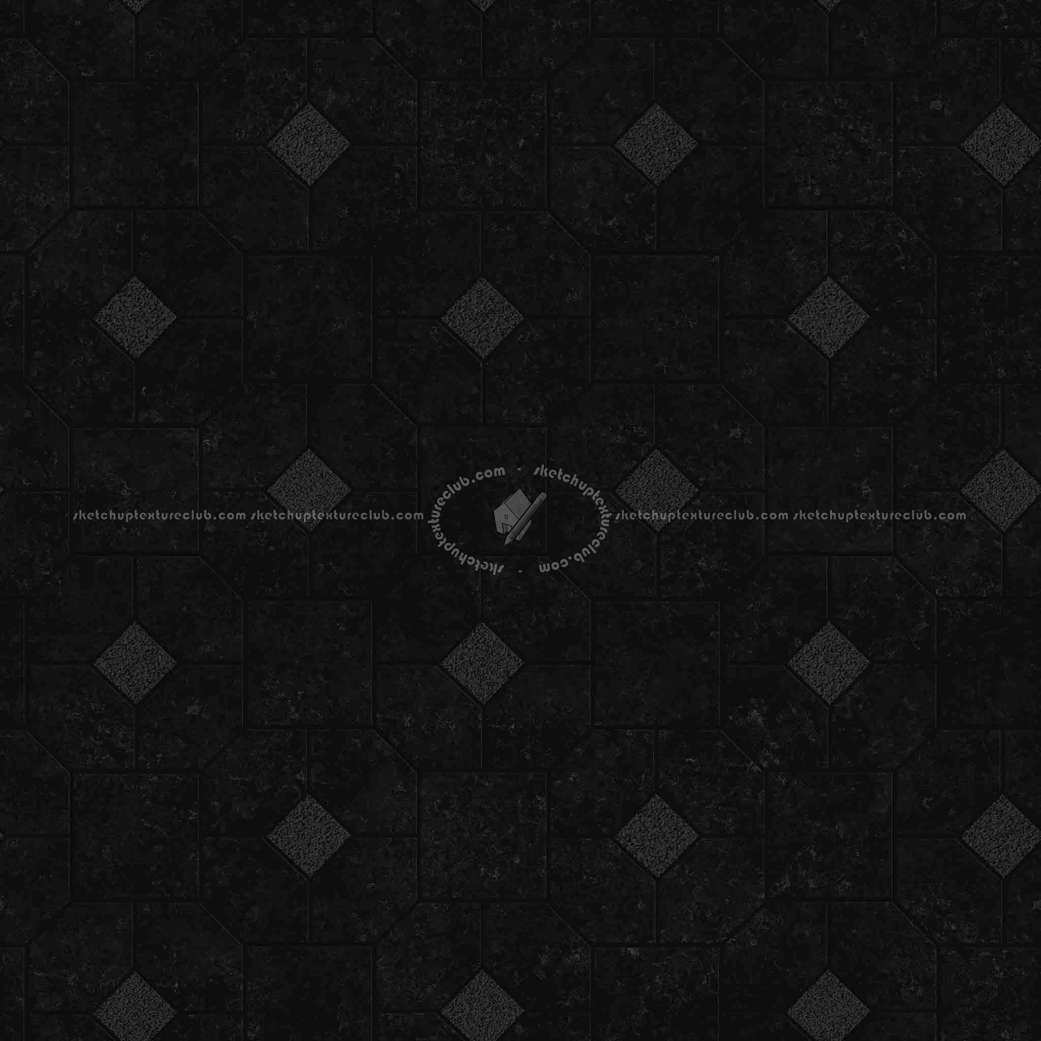 Textures   -   ARCHITECTURE   -   PAVING OUTDOOR   -   Pavers stone   -   Blocks mixed  - Pavers stone mixed size texture seamless 06200 - Specular