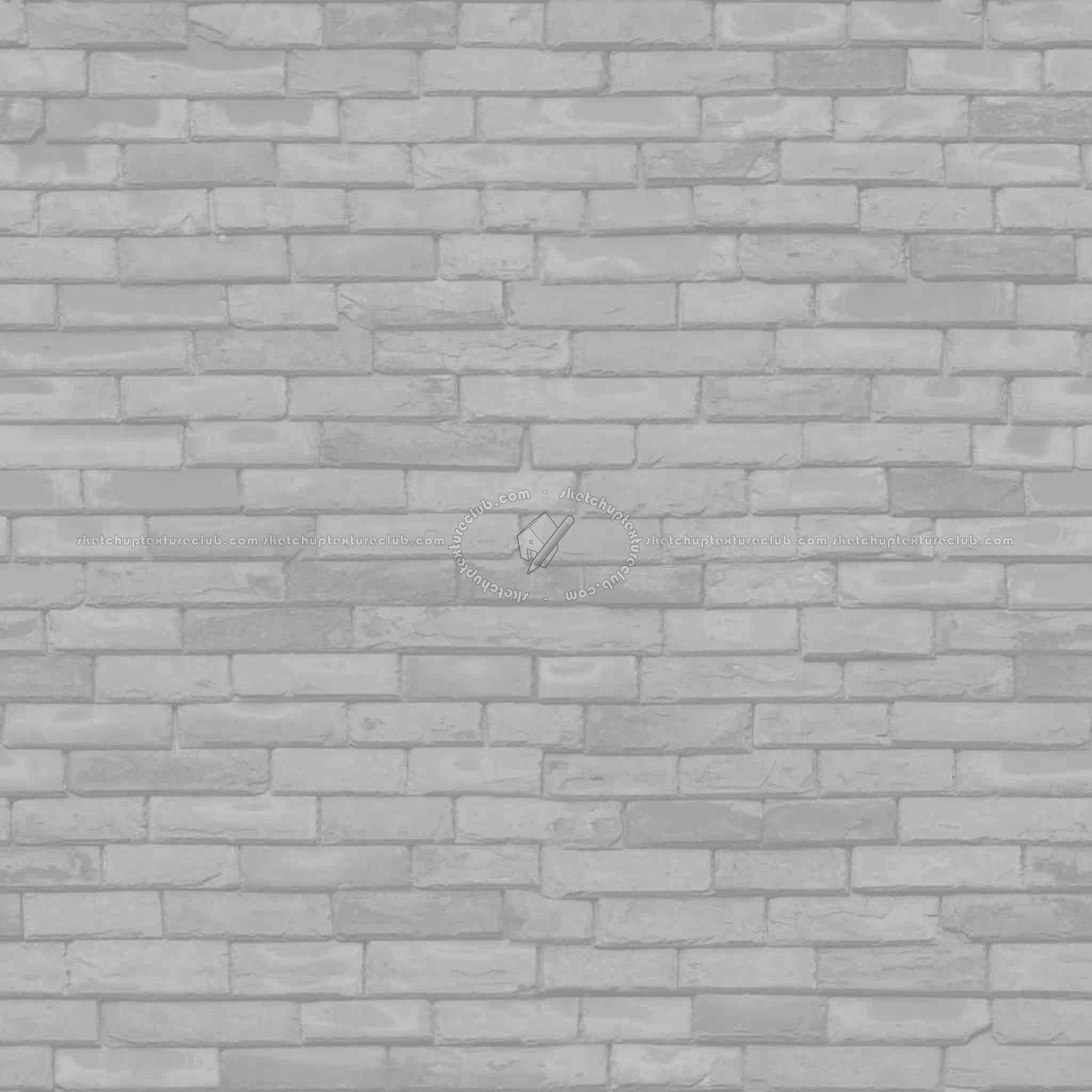 Textures - ARCHITECTURE - ROOFINGS - Slate roofs - Slate roofing texture seamless 04009 - Bump