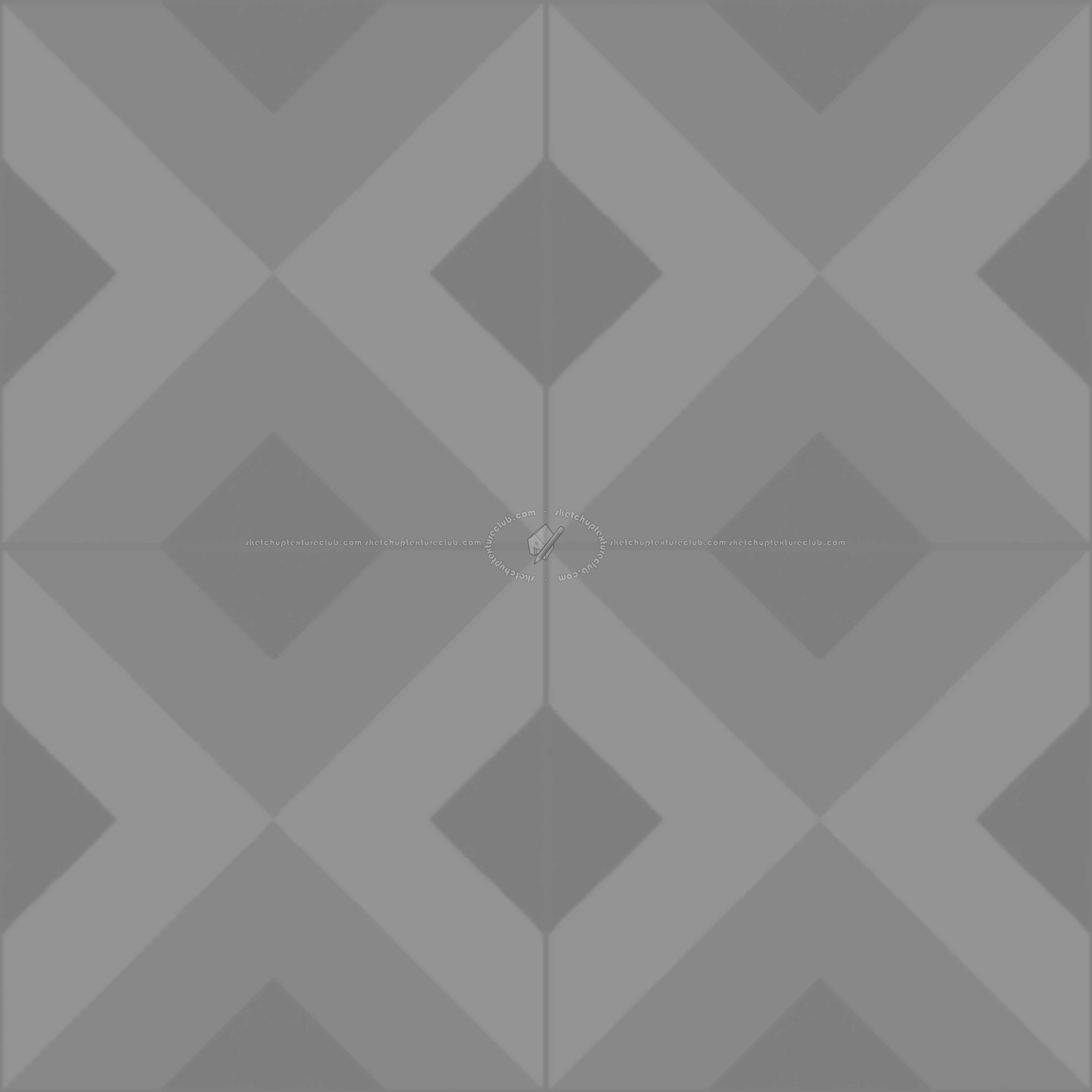 Textures   -   ARCHITECTURE   -   TILES INTERIOR   -   Cement - Encaustic   -   Cement  - cementine tiles Pbr texture seamless 22109 - Displacement