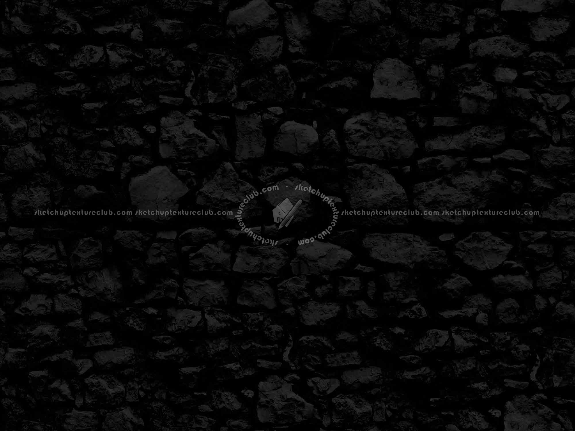 Textures   -   ARCHITECTURE   -   STONES WALLS   -   Stone walls  - Old wall stone texture seamless 08504 - Specular