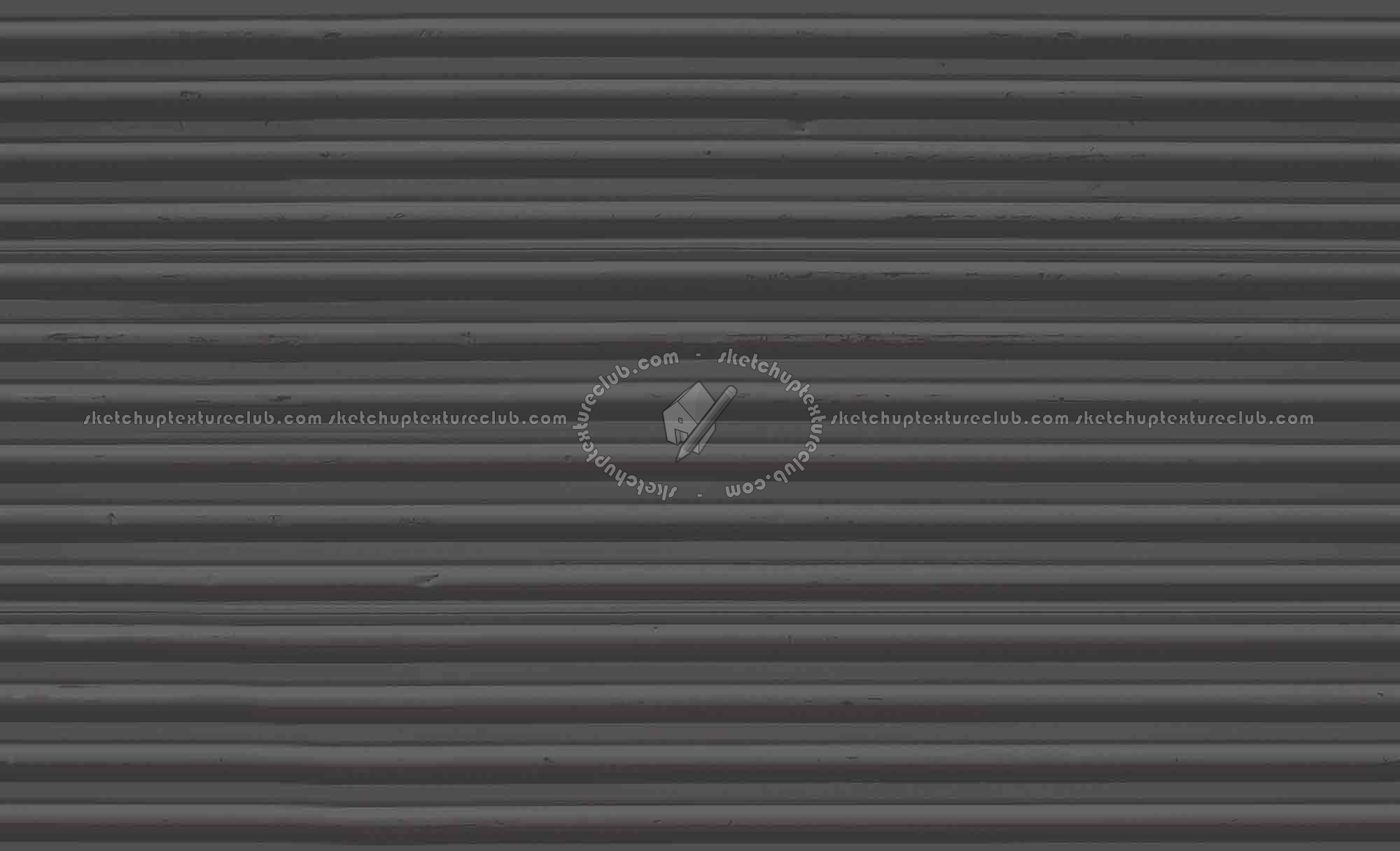 Textures   -   MATERIALS   -   METALS   -   Corrugated  - Painted corrugated metal texture seamless 10032 - Specular