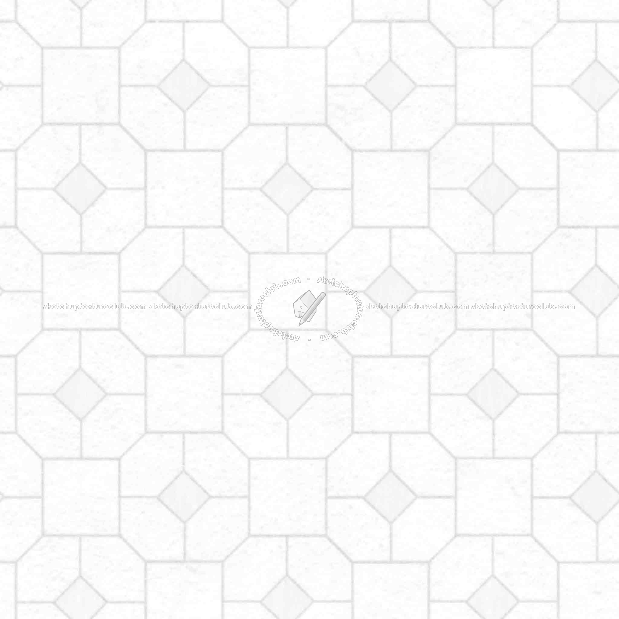 Textures   -   ARCHITECTURE   -   PAVING OUTDOOR   -   Pavers stone   -   Blocks mixed  - Pavers stone mixed size texture seamless 06202 - Ambient occlusion