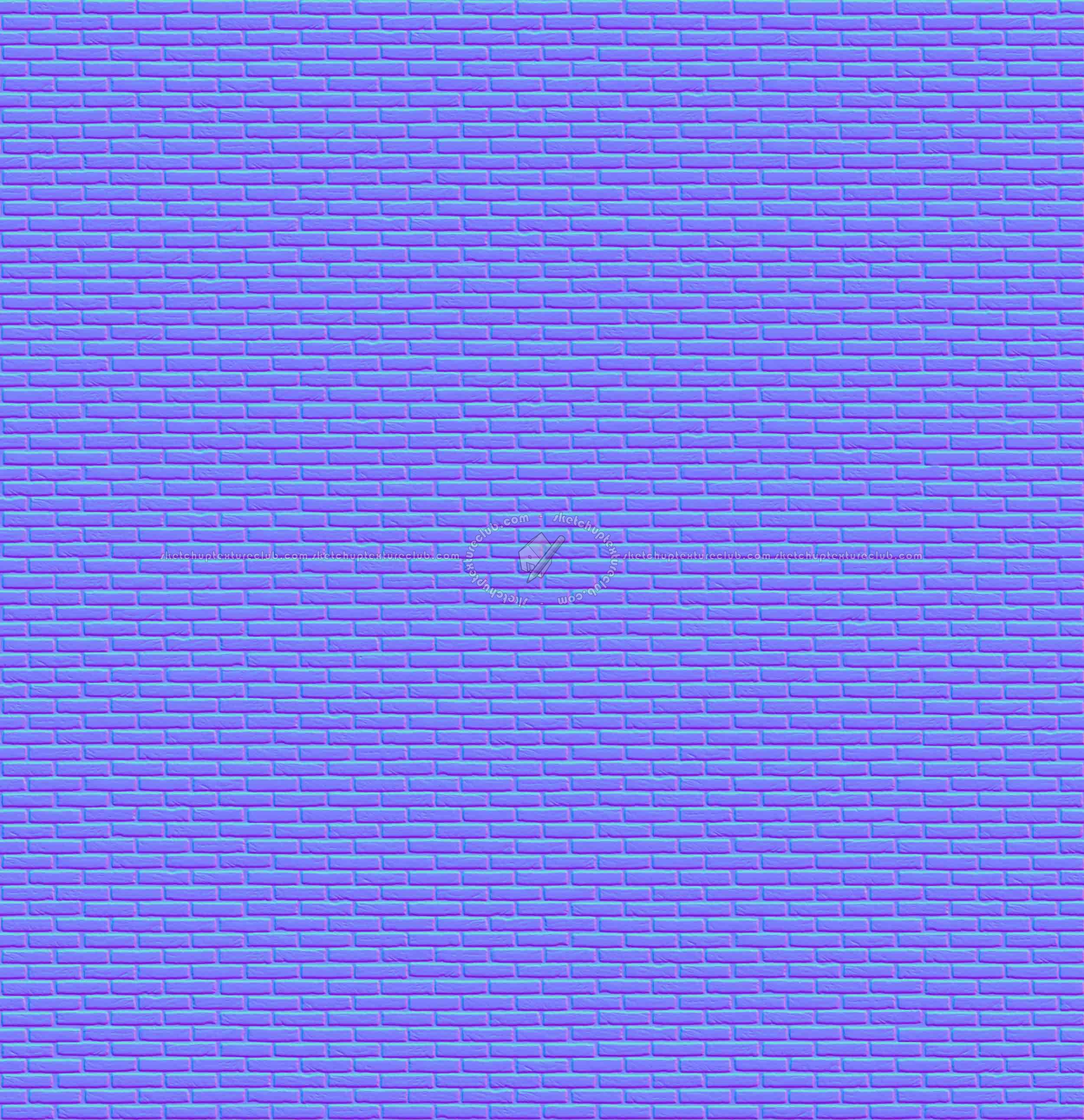 Textures   -   ARCHITECTURE   -   BRICKS   -   Facing Bricks   -   Rustic  - Rustic bricks texture seamless 17201 - Normal