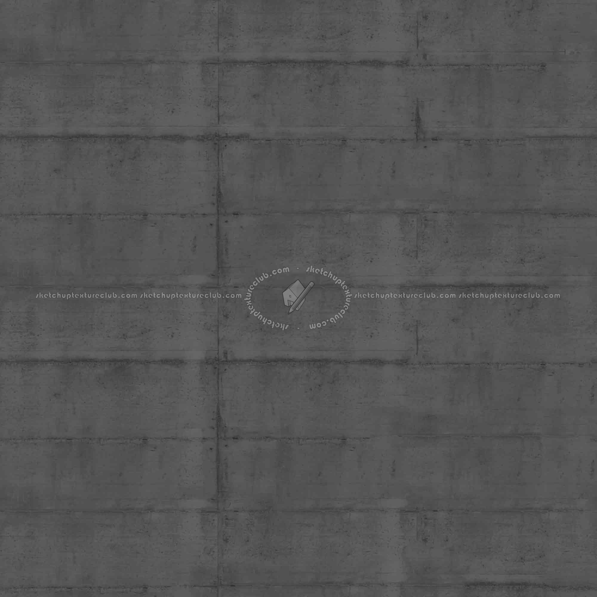 Textures   -   ARCHITECTURE   -   CONCRETE   -   Plates   -   Dirty  - Concrete dirt plates wall texture seamless 18842 - Displacement