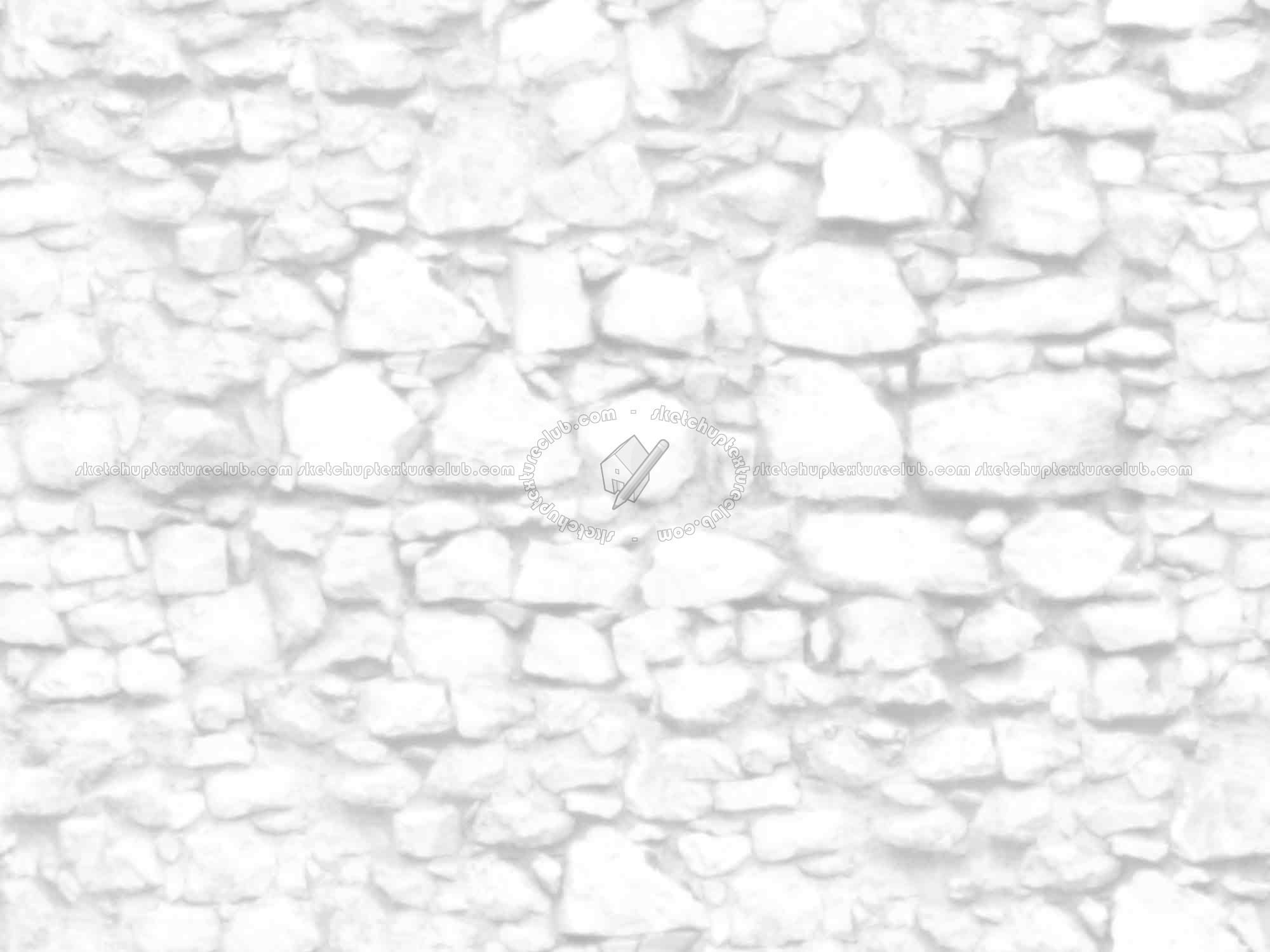 Textures   -   ARCHITECTURE   -   STONES WALLS   -   Stone walls  - Old wall stone texture seamless 08505 - Ambient occlusion