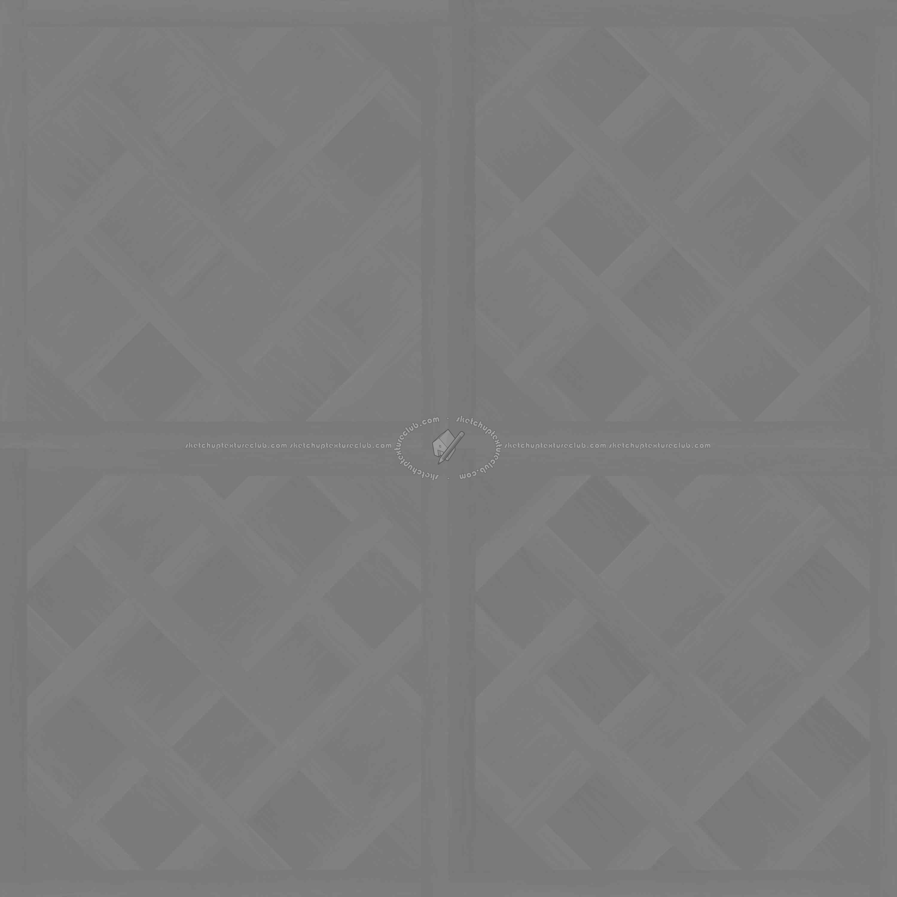 Textures   -   ARCHITECTURE   -   WOOD FLOORS   -   Geometric pattern  - Parquet geometric pattern texture seamless 04838 - Displacement