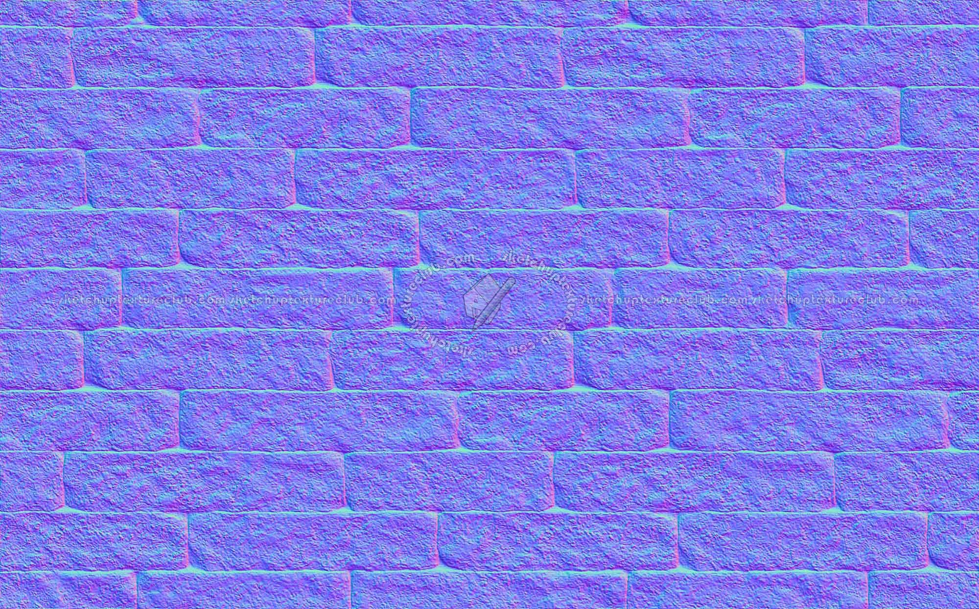 Textures   -   ARCHITECTURE   -   STONES WALLS   -   Stone blocks  - Retaining wall stone blocks texture seamless 20888 - Normal