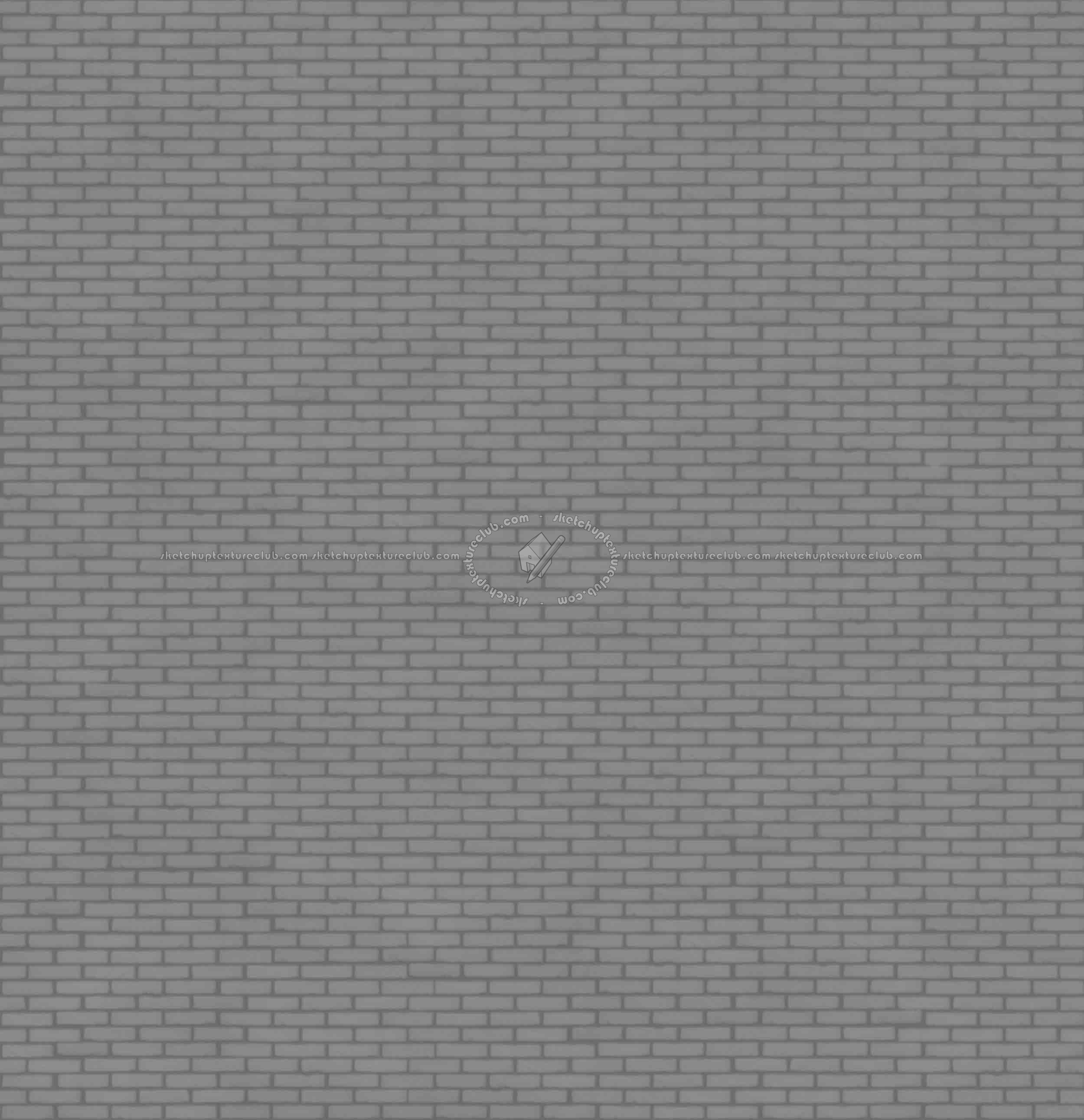 Textures   -   ARCHITECTURE   -   BRICKS   -   Facing Bricks   -   Rustic  - Rustic bricks texture seamless 17203 - Displacement