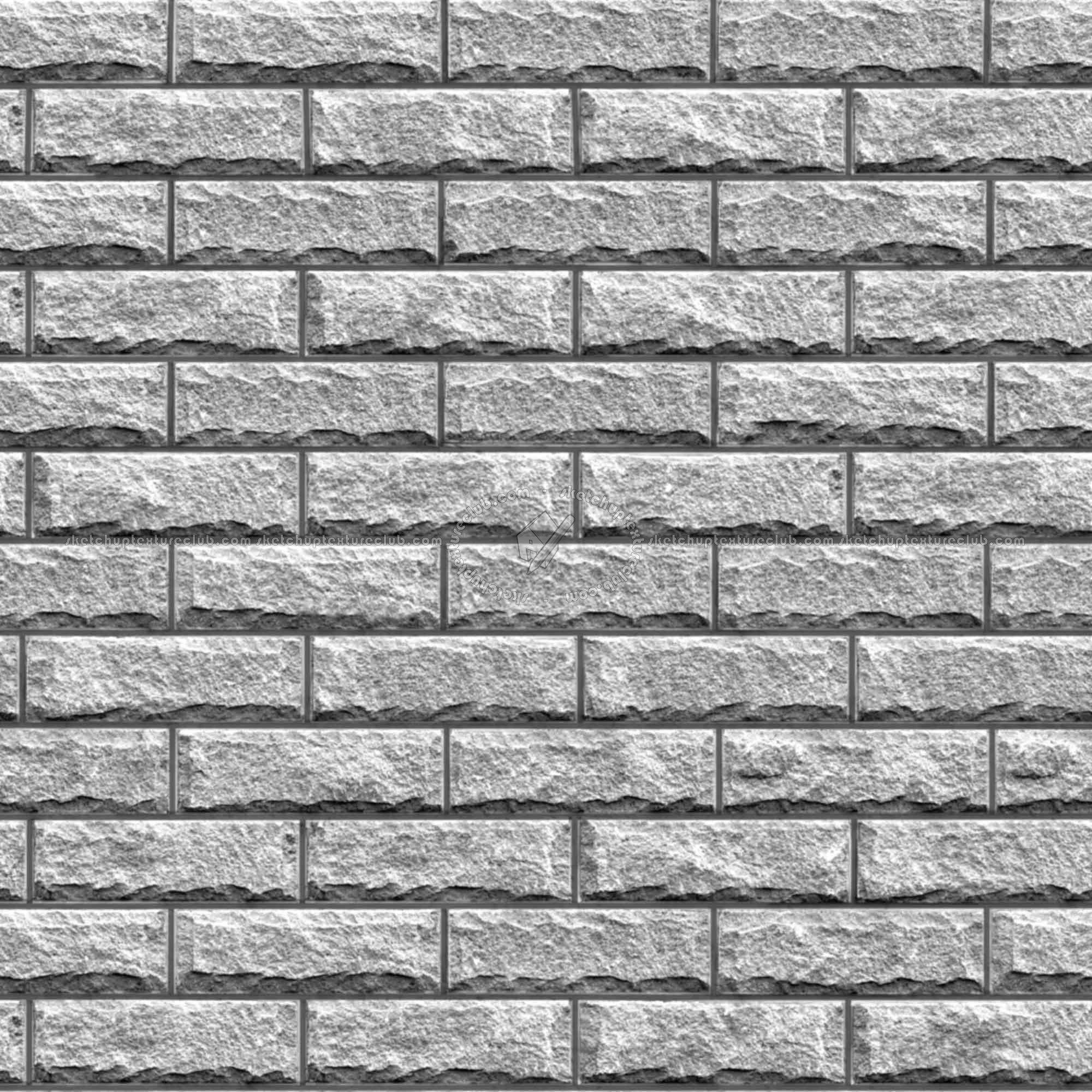 Textures   -   ARCHITECTURE   -   STONES WALLS   -   Stone blocks  - Stone walling texture seamless 20910 - Bump