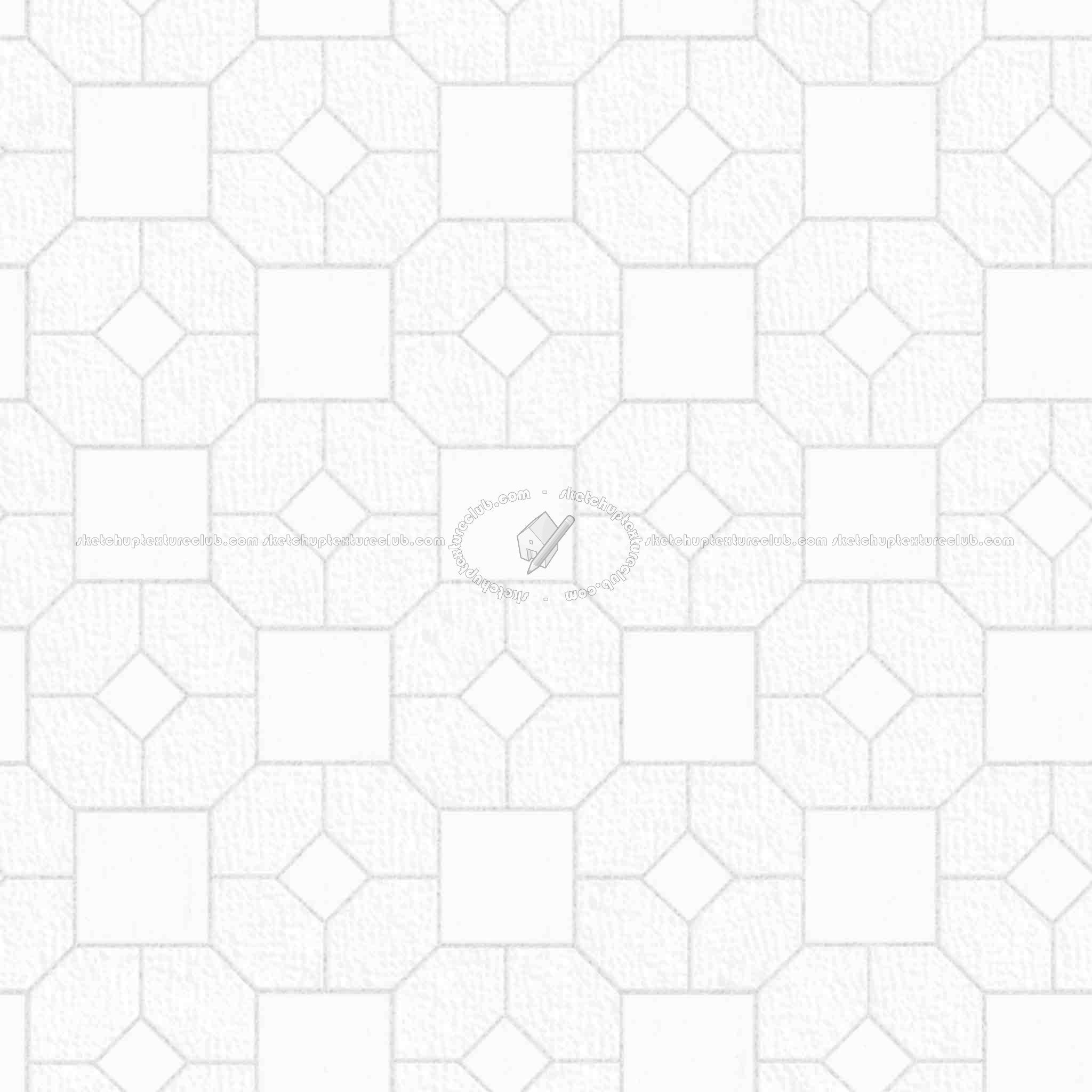 Textures   -   ARCHITECTURE   -   PAVING OUTDOOR   -   Pavers stone   -   Blocks mixed  - Pavers stone mixed size texture seamless 06205 - Ambient occlusion