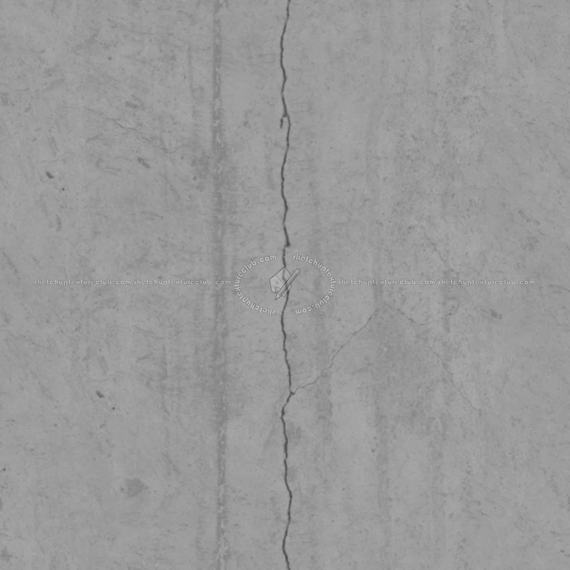 Textures   -   ARCHITECTURE   -   CONCRETE   -   Bare   -   Damaged walls  - Concrete bare damaged texture seamless 01371 - Displacement