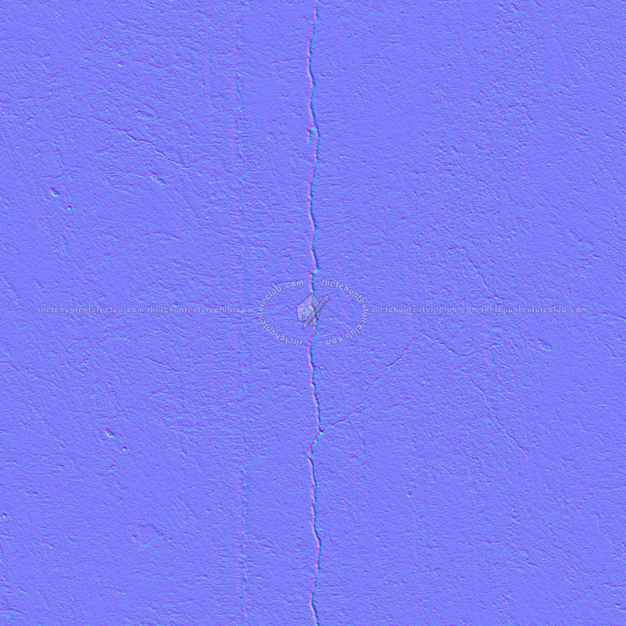 Textures   -   ARCHITECTURE   -   CONCRETE   -   Bare   -   Damaged walls  - Concrete bare damaged texture seamless 01371 - Normal