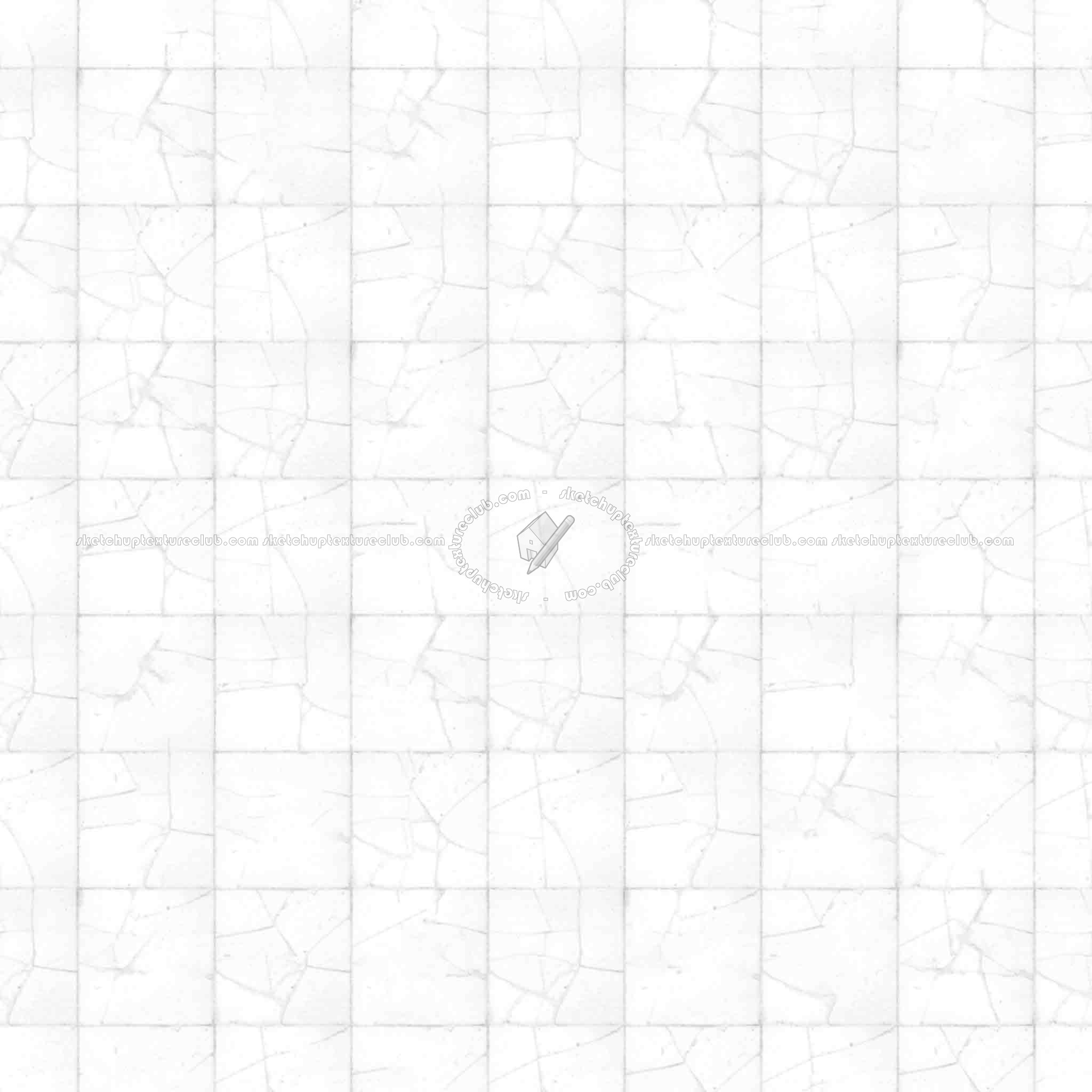 Textures   -   ARCHITECTURE   -   PAVING OUTDOOR   -   Concrete   -   Blocks damaged  - Concrete paving outdoor damaged texture seamless 05491 - Ambient occlusion