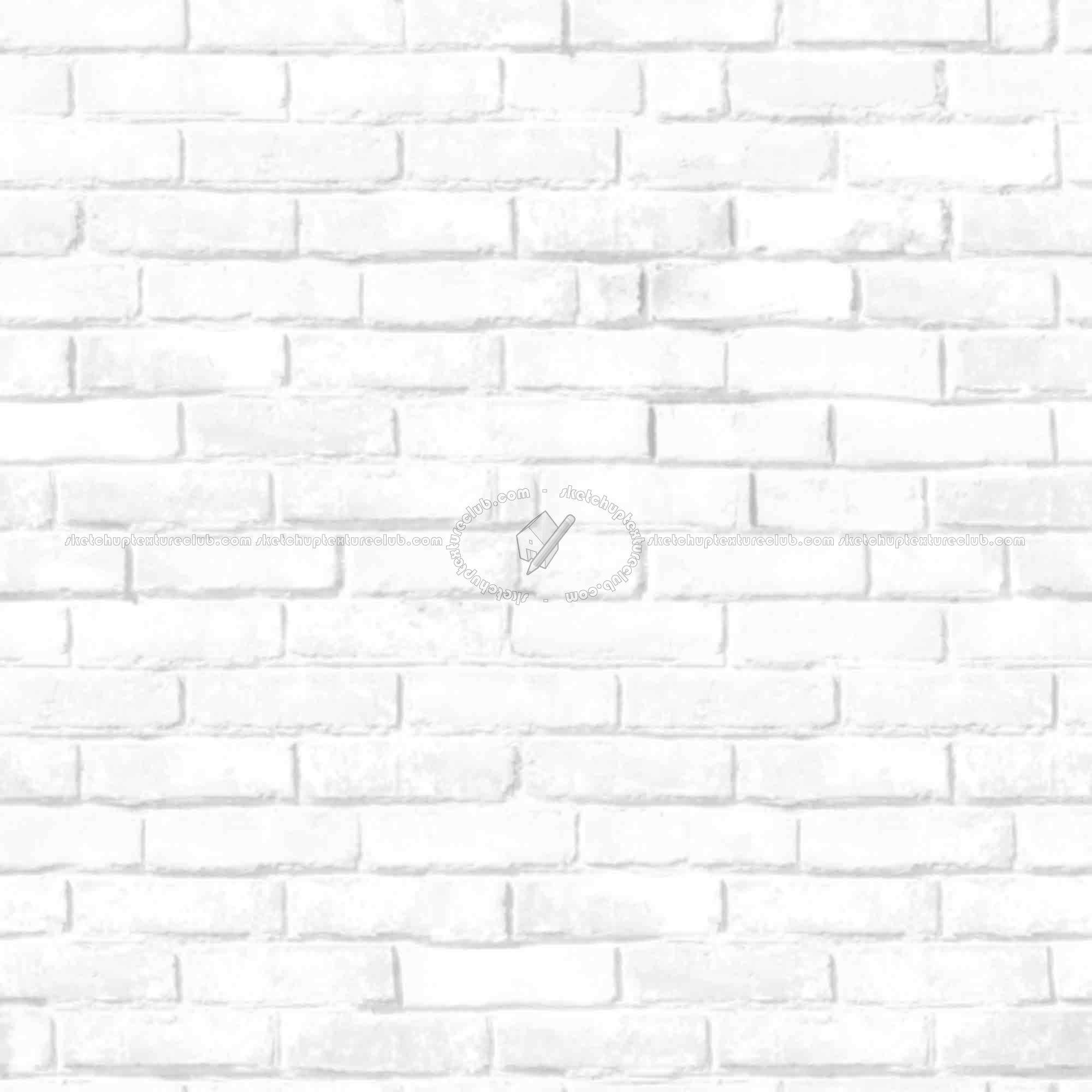 Textures   -   ARCHITECTURE   -   BRICKS   -   Dirty Bricks  - Dirty bricks texture seamless 00154 - Ambient occlusion