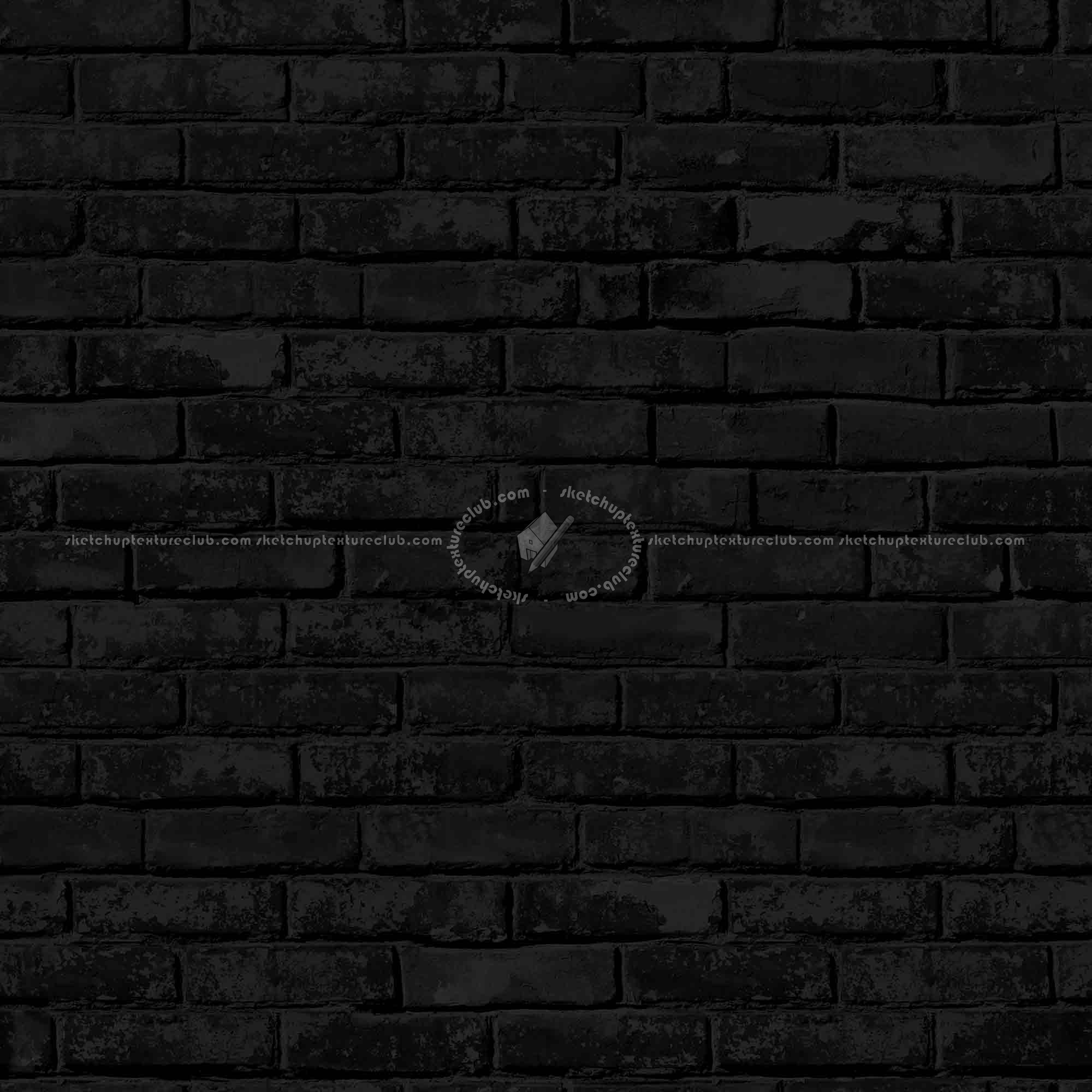 Textures   -   ARCHITECTURE   -   BRICKS   -   Dirty Bricks  - Dirty bricks texture seamless 00154 - Specular