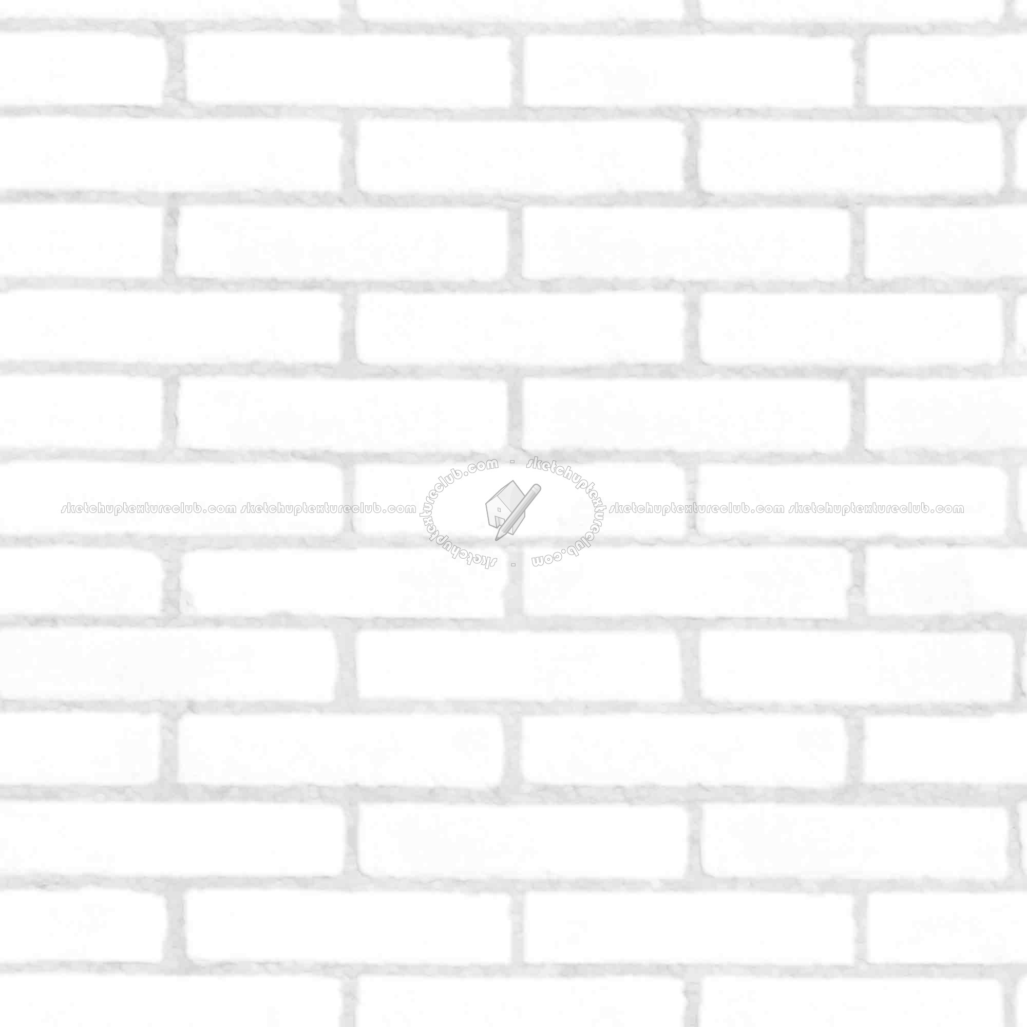 Textures   -   ARCHITECTURE   -   BRICKS   -   Facing Bricks   -   Smooth  - Facing smooth bricks texture seamless 00261 - Ambient occlusion