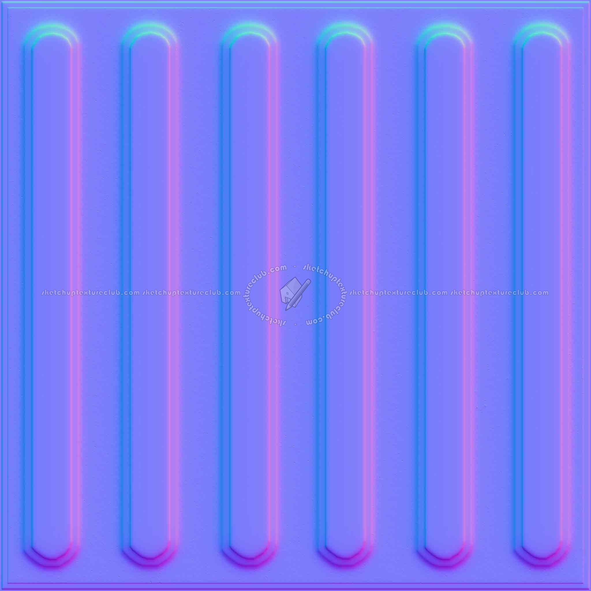 Textures   -   ARCHITECTURE   -   PAVING OUTDOOR   -   Tactile  - Tactile pavement PBR texture seamless 21950 - Normal