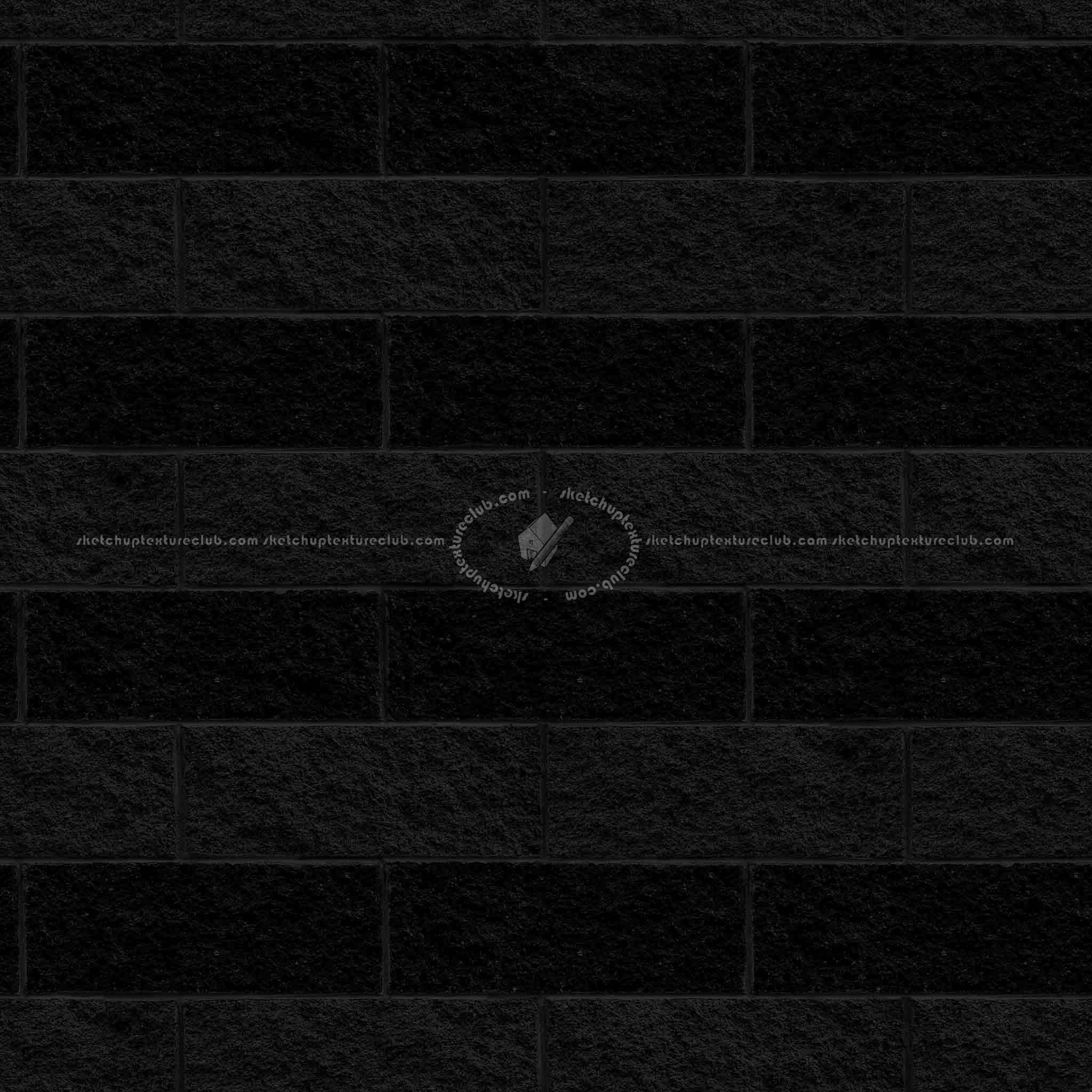 Textures   -   ARCHITECTURE   -   CONCRETE   -   Plates   -   Clean  - Cinder block cladding texture seamless 19678 - Specular