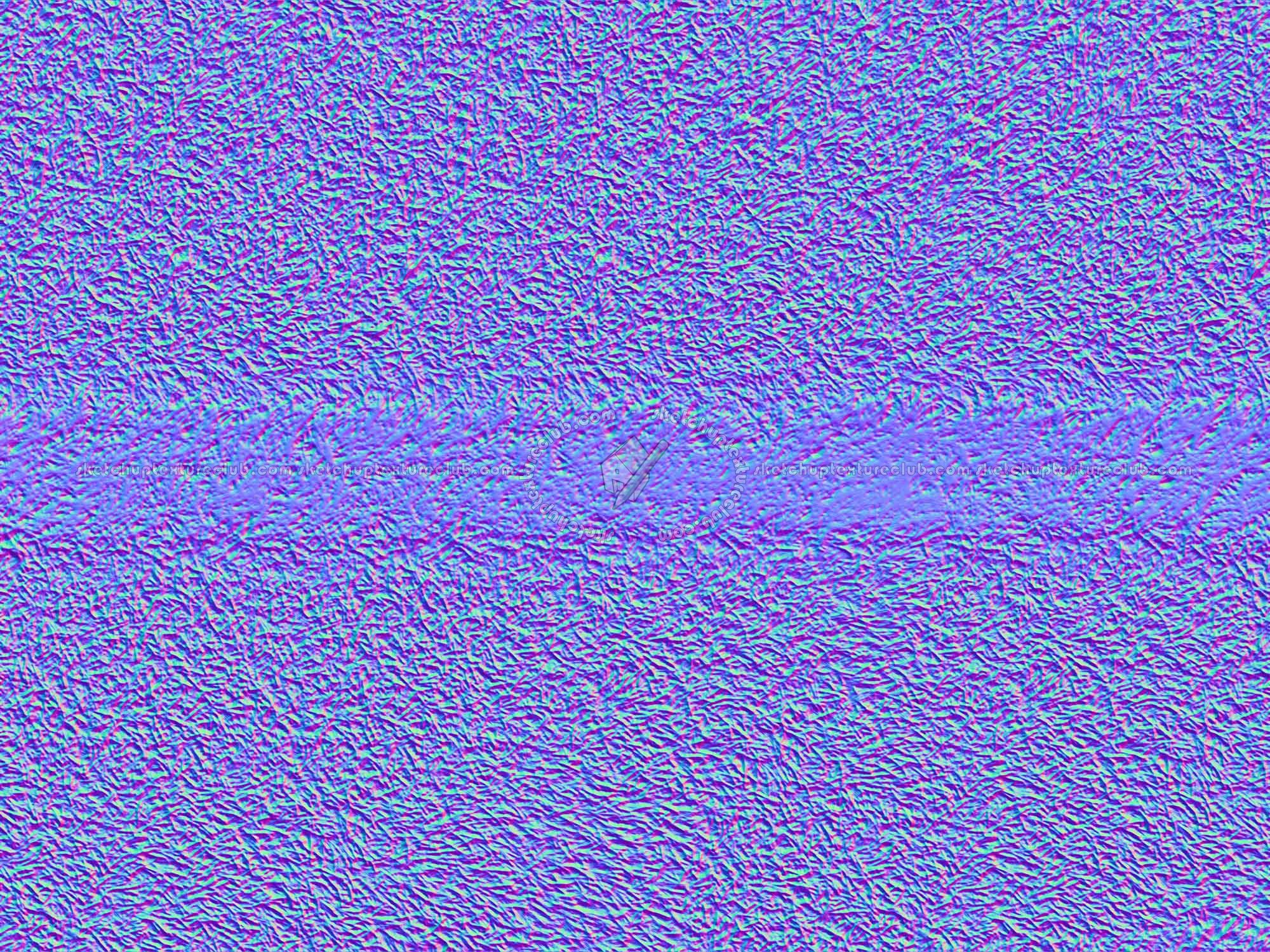 Textures - NATURE ELEMENTS - VEGETATION - Green grass - Green synthetic grass sports field with white line texture seamless 18710 - Normal