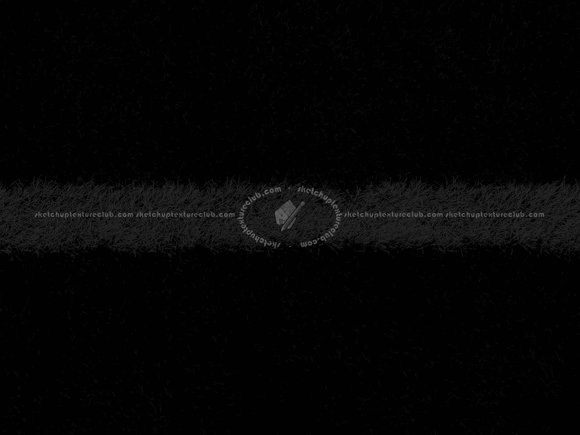 Textures - NATURE ELEMENTS - VEGETATION - Green grass - Green synthetic grass sports field with white line texture seamless 18710 - Specular