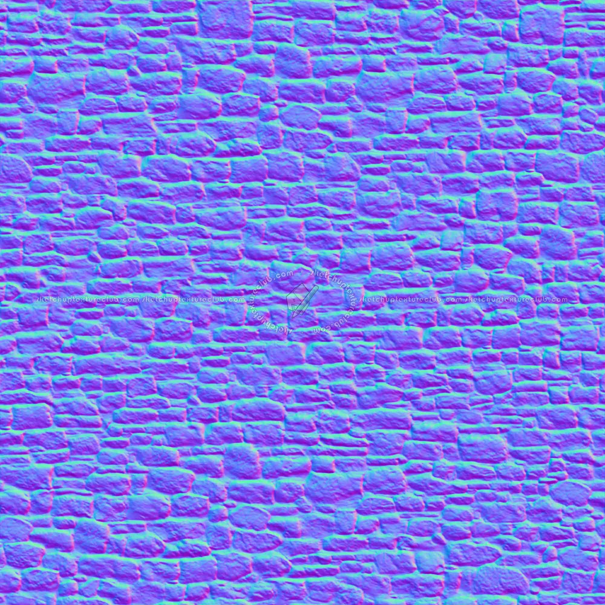 Textures   -   ARCHITECTURE   -   STONES WALLS   -   Stone walls  - Old wall stone texture seamless 08509 - Normal