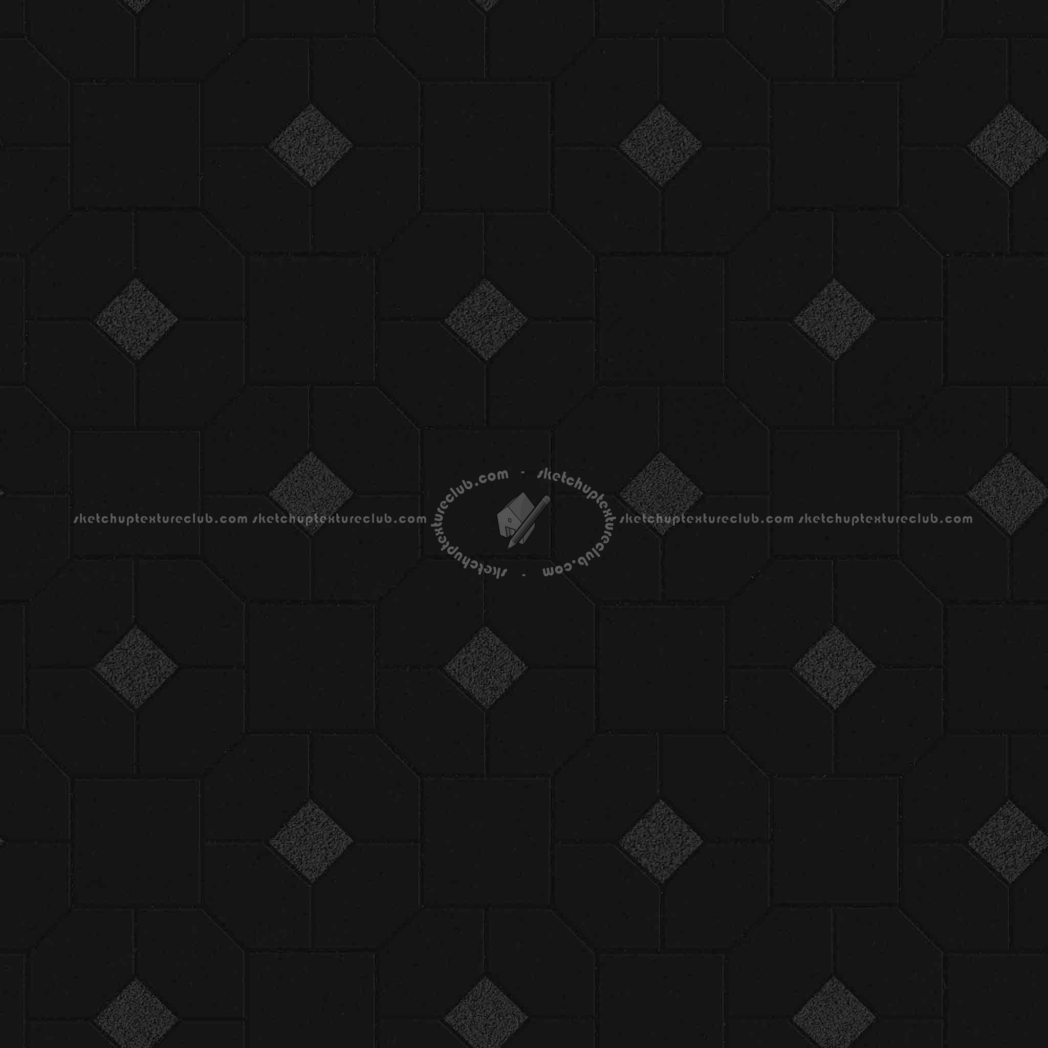 Textures   -   ARCHITECTURE   -   PAVING OUTDOOR   -   Pavers stone   -   Blocks mixed  - Pavers stone mixed size texture seamless 06207 - Specular