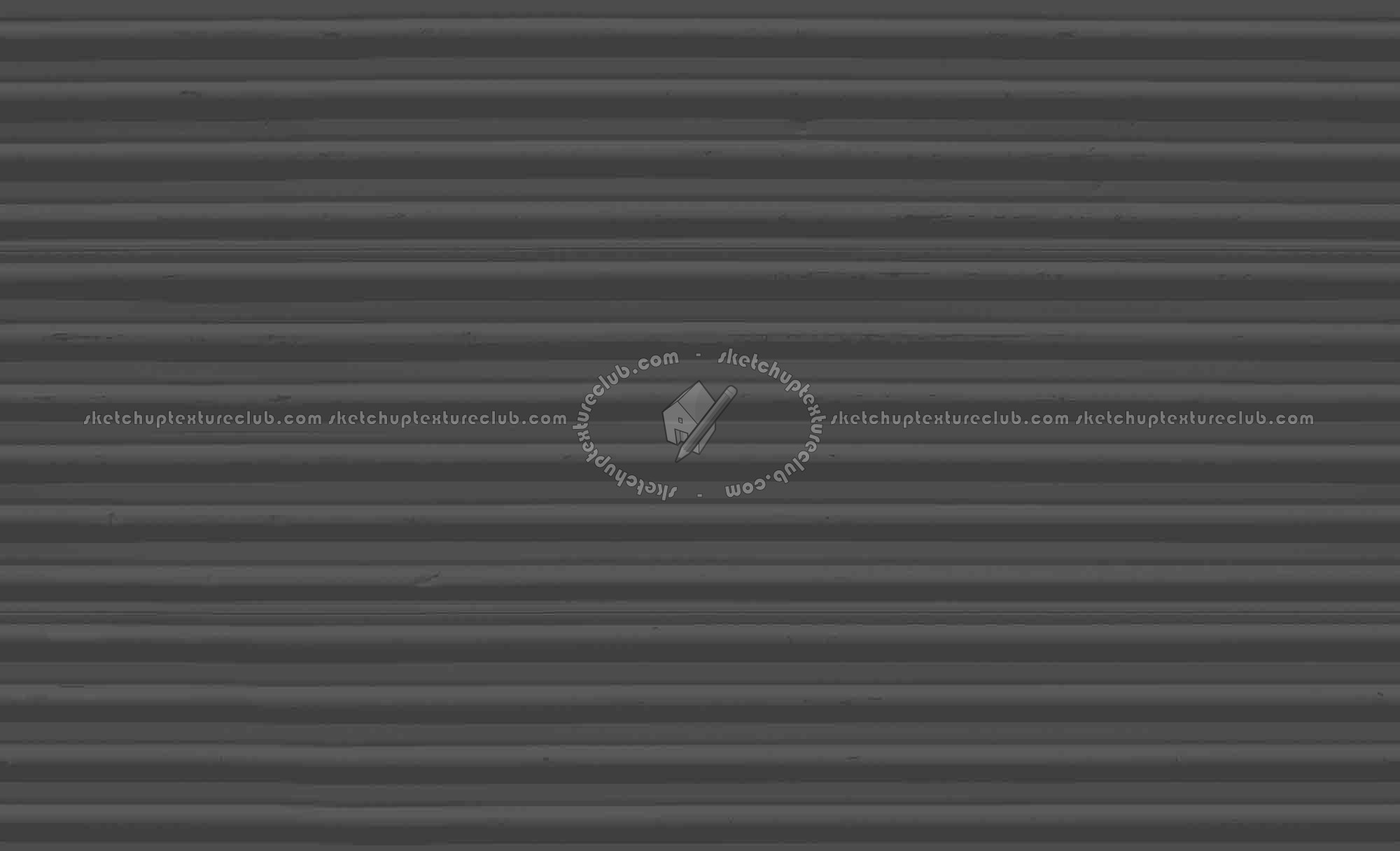 Textures   -   MATERIALS   -   METALS   -   Corrugated  - Painted corrugated metal texture seamless 10038 - Specular