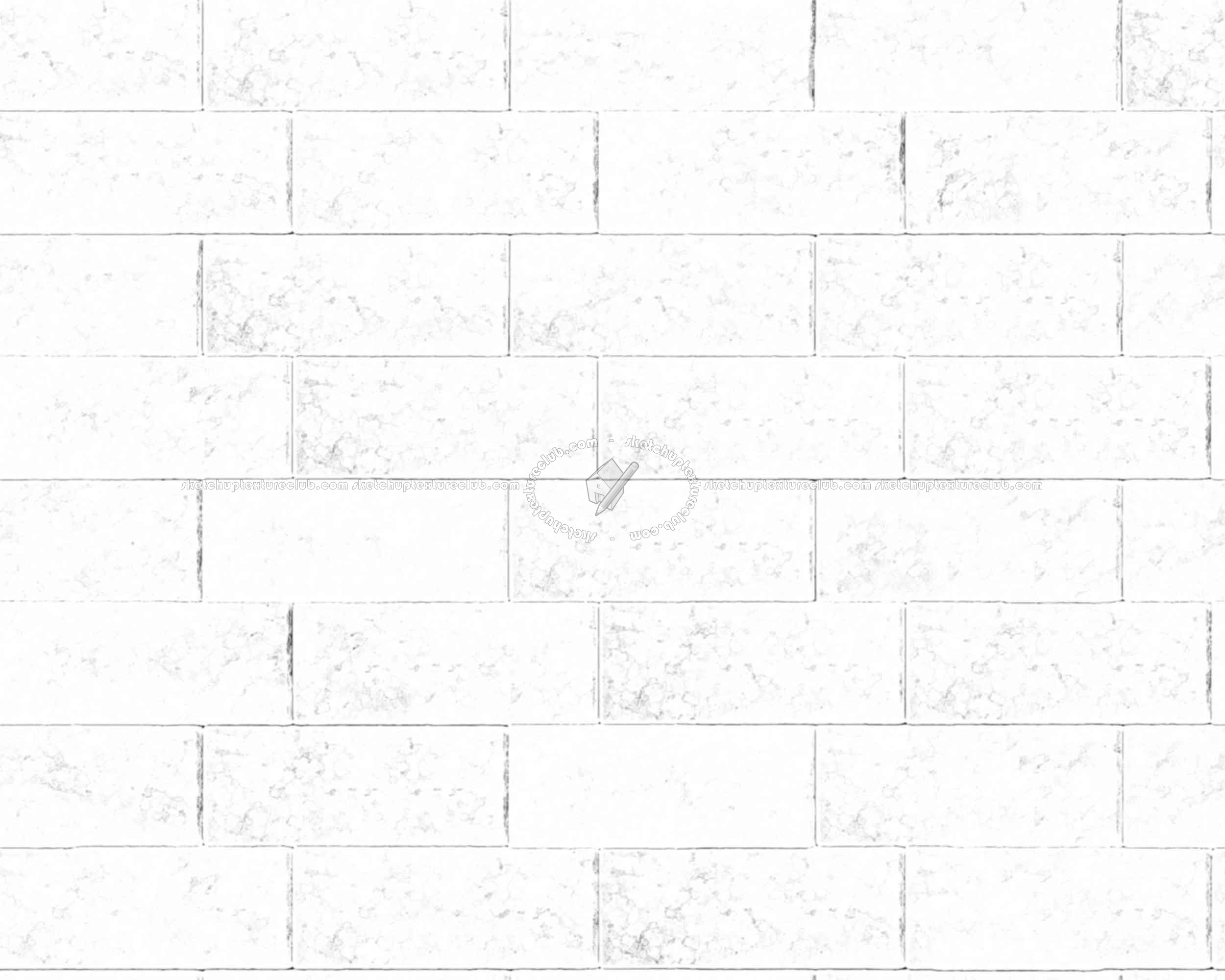 Textures   -   ARCHITECTURE   -   STONES WALLS   -   Stone blocks  - Retaining wall stone blocks texture seamless 21075 - Ambient occlusion