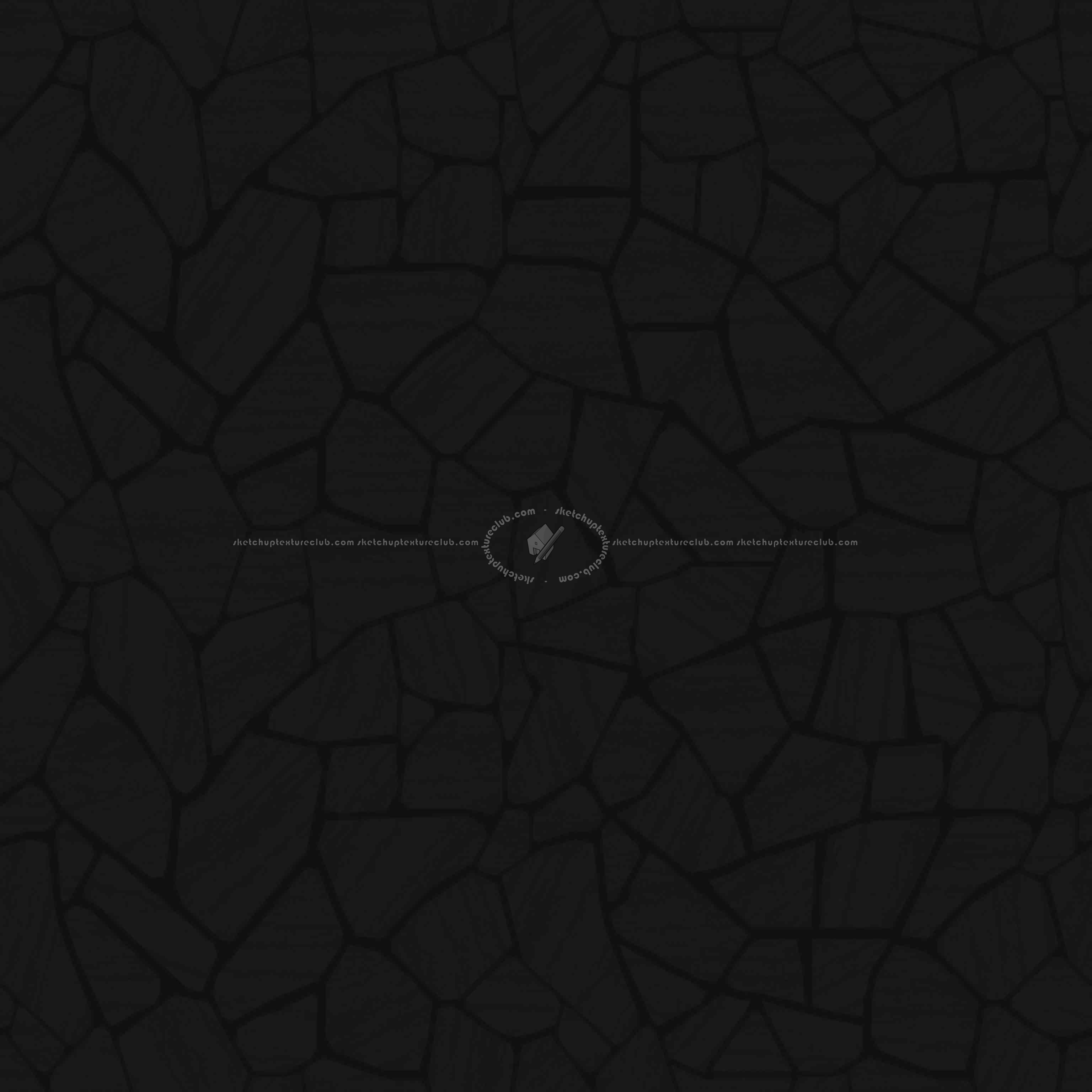 Textures - ARCHITECTURE - PAVING OUTDOOR - Flagstone - Travertine Flagstone PBR texture seamless 22660 - Specular