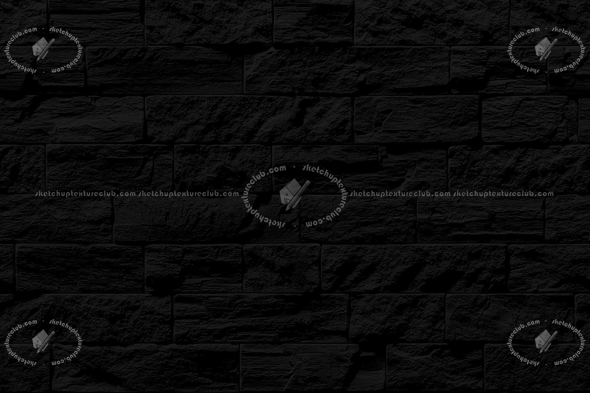 Textures   -   ARCHITECTURE   -   STONES WALLS   -   Claddings stone   -   Interior  - Internal wall cladding stone texture seamless 21194 - Specular