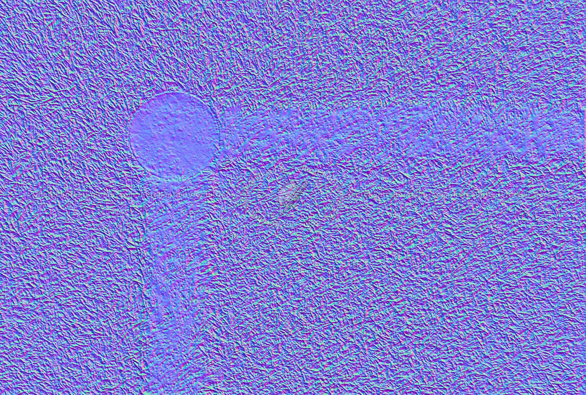 Textures   -   NATURE ELEMENTS   -   VEGETATION   -   Green grass  - Angle rugby field texture 18713 - Normal