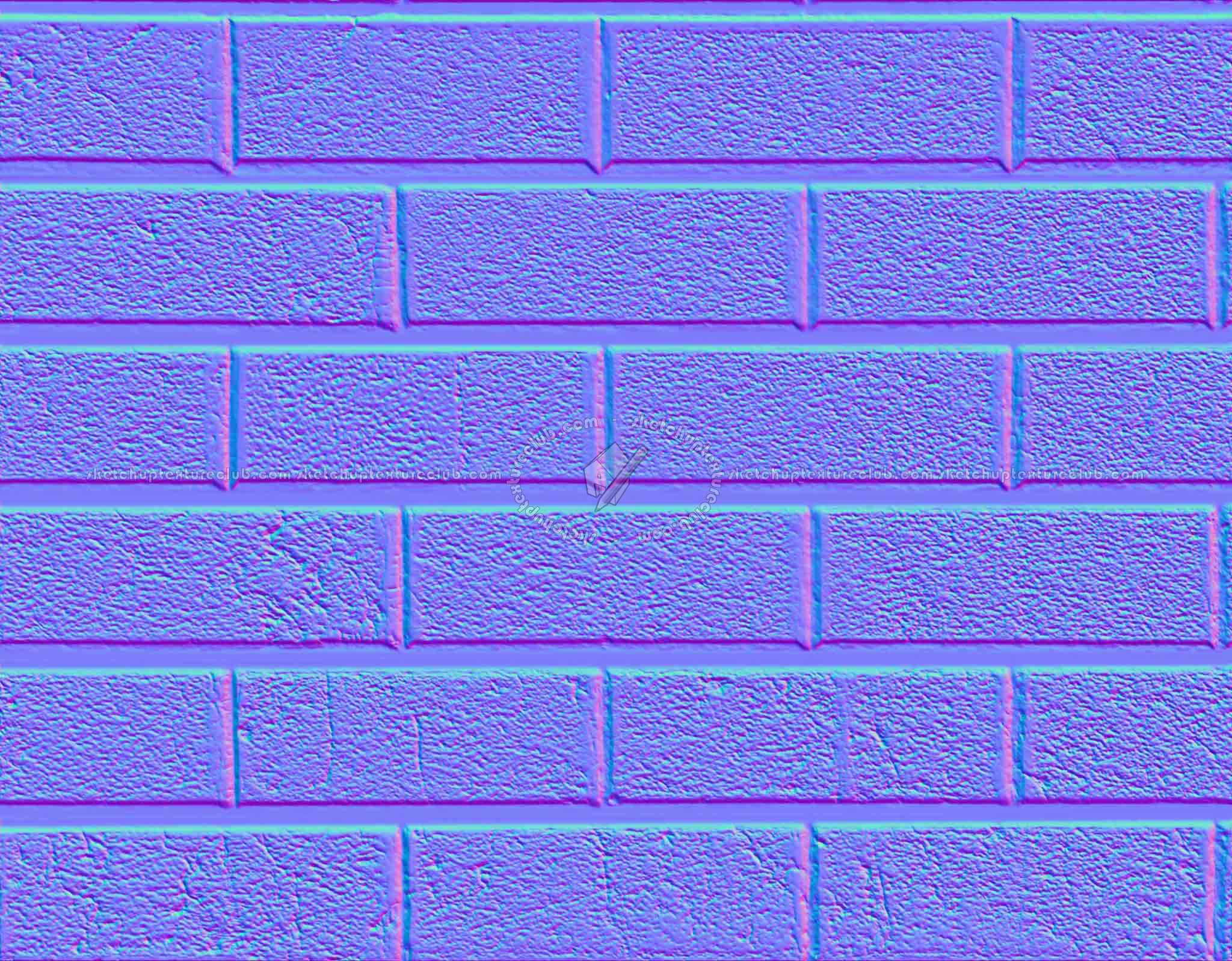 Textures - ARCHITECTURE - CONCRETE - Plates - Clean - Concrete building facade white painted 20th century texture seamless 19801 - Normal