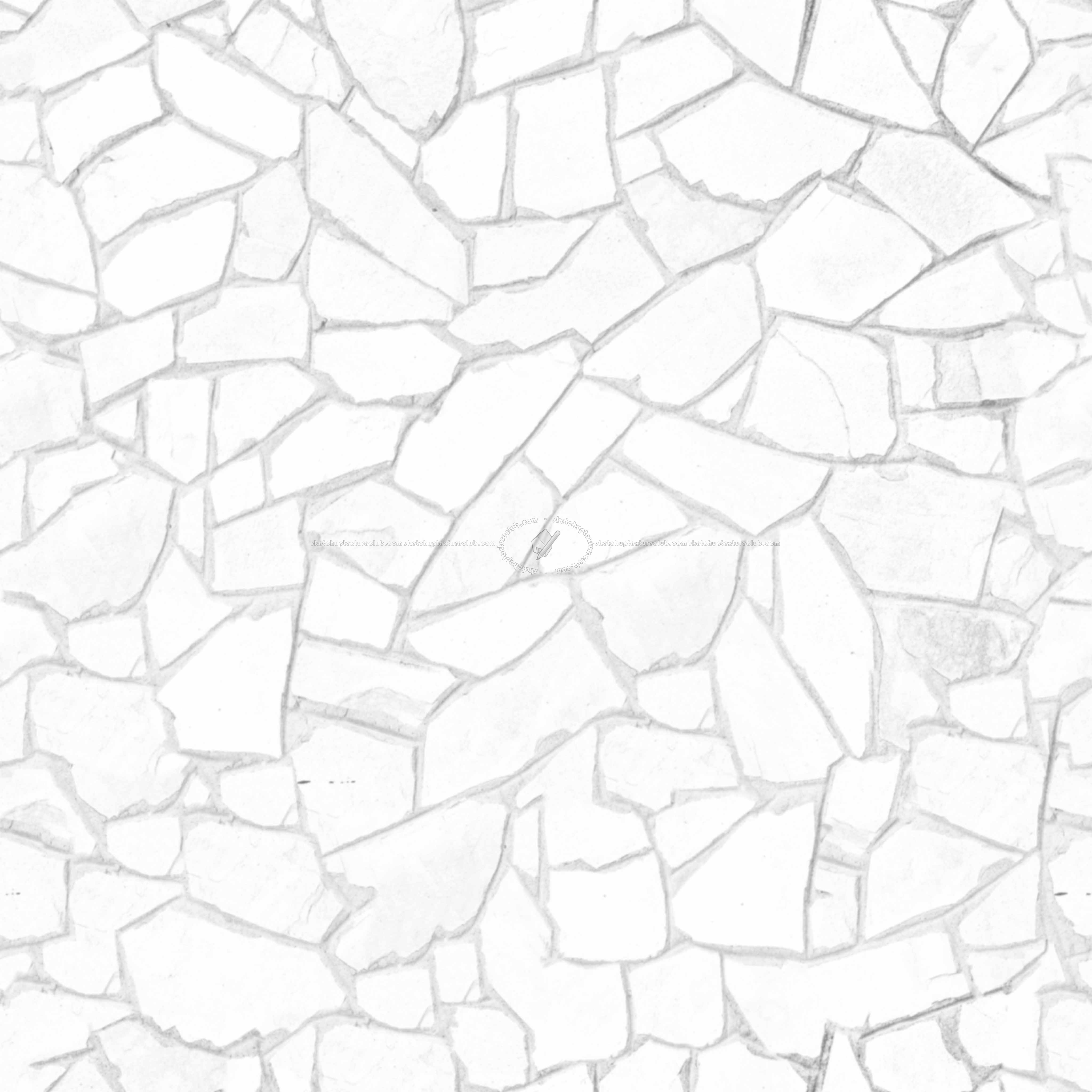 Textures - ARCHITECTURE - PAVING OUTDOOR - Flagstone - Flagstone paving pbr texture seamless 22662 - Ambient occlusion