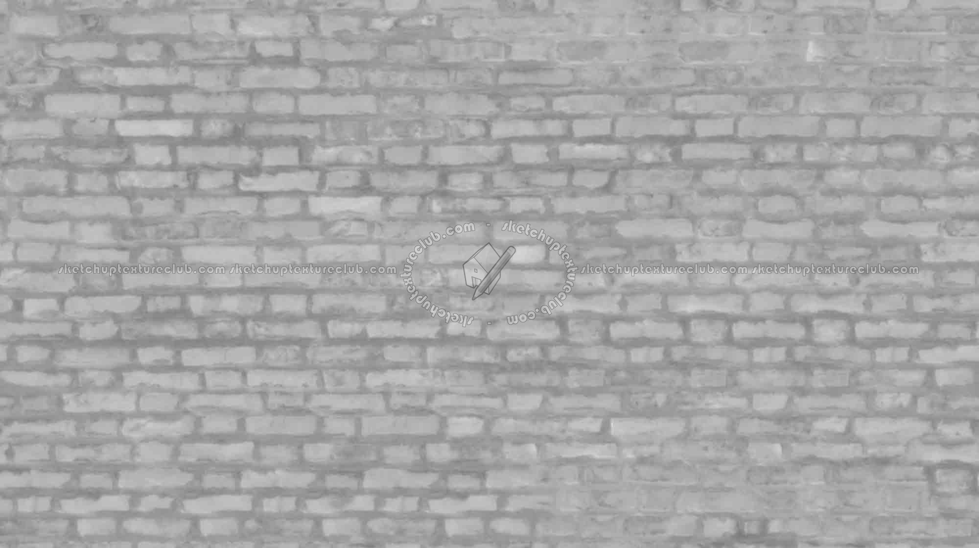 Textures   -   ARCHITECTURE   -   BRICKS   -   Old bricks  - Old bricks texture seamless 17343 - Displacement
