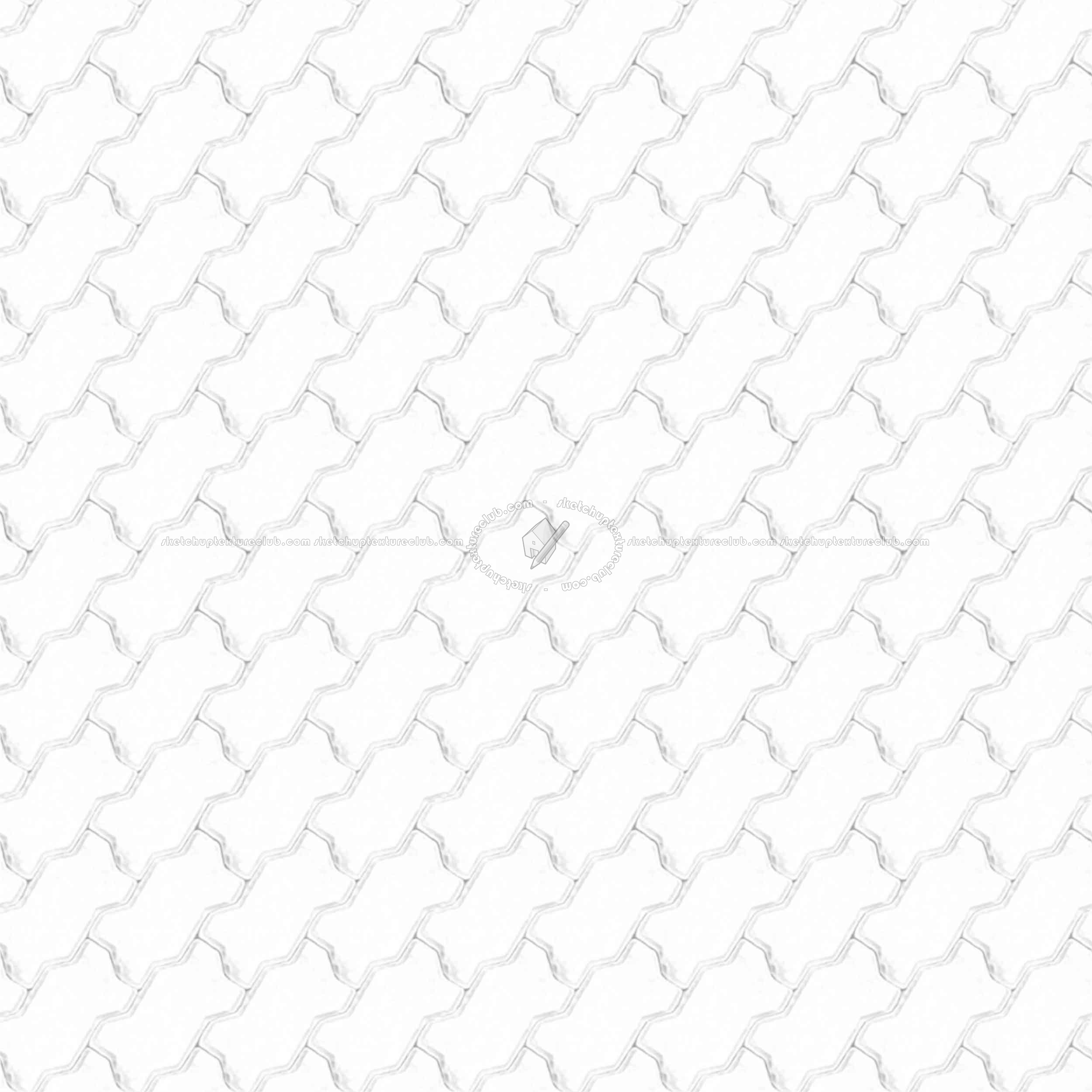 Textures   -   ARCHITECTURE   -   PAVING OUTDOOR   -   Concrete   -   Blocks regular  - Paving outdoor concrete regular block texture seamless 05749 - Ambient occlusion