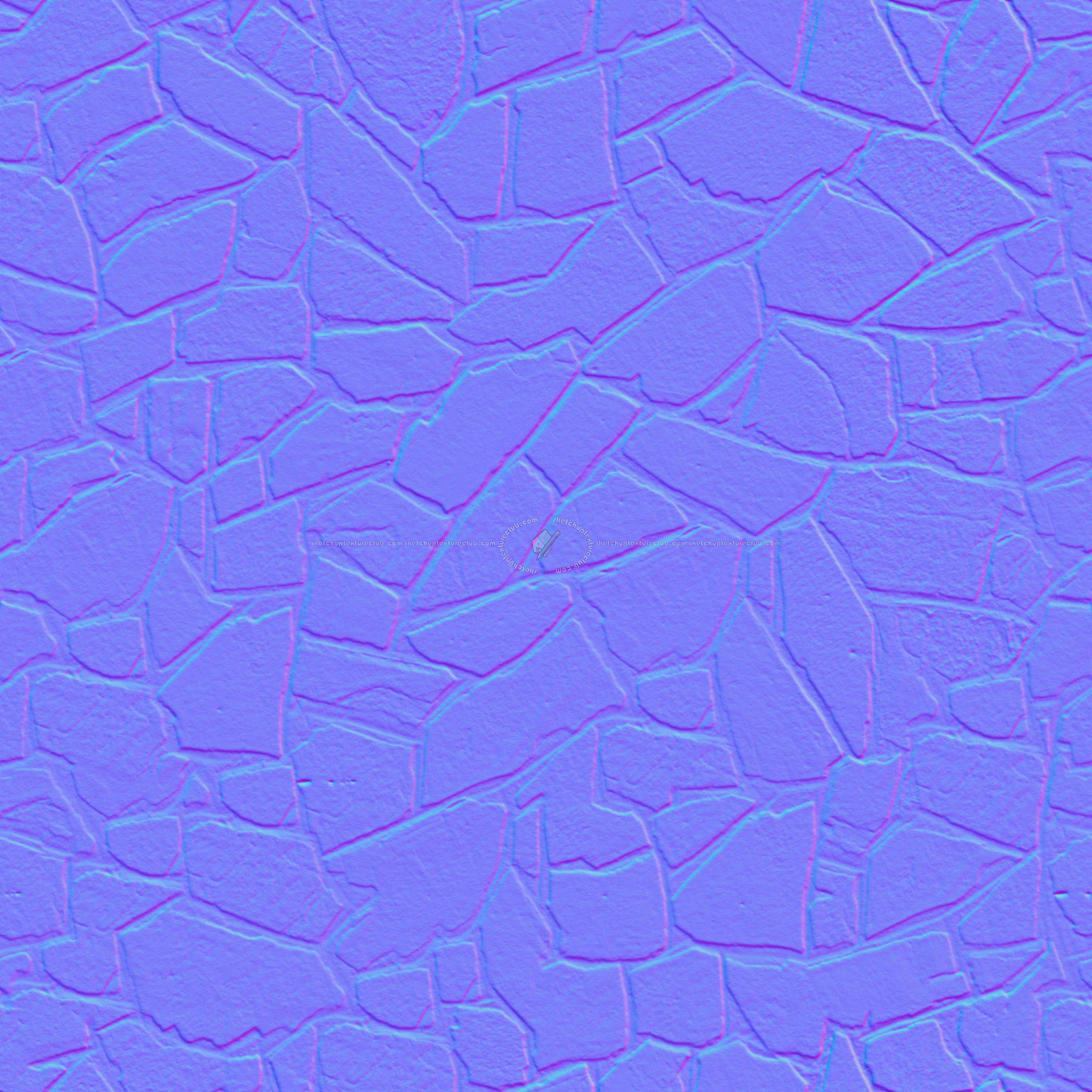 Textures   -   ARCHITECTURE   -   PAVING OUTDOOR   -   Flagstone  - Flagstone paving pbr texture seamless 22663 - Normal