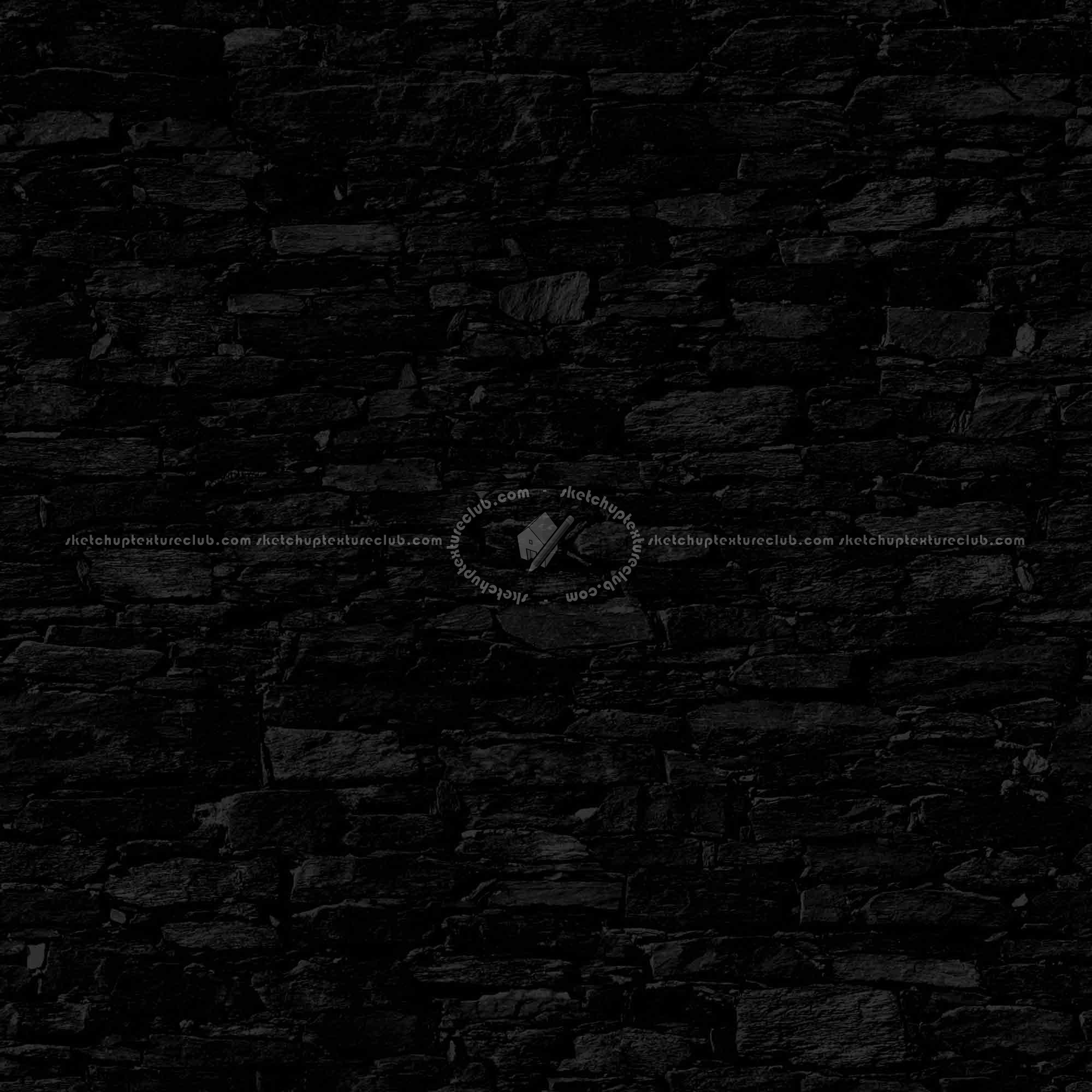 Textures   -   ARCHITECTURE   -   STONES WALLS   -   Stone walls  - Old wall stone texture seamless 08513 - Specular