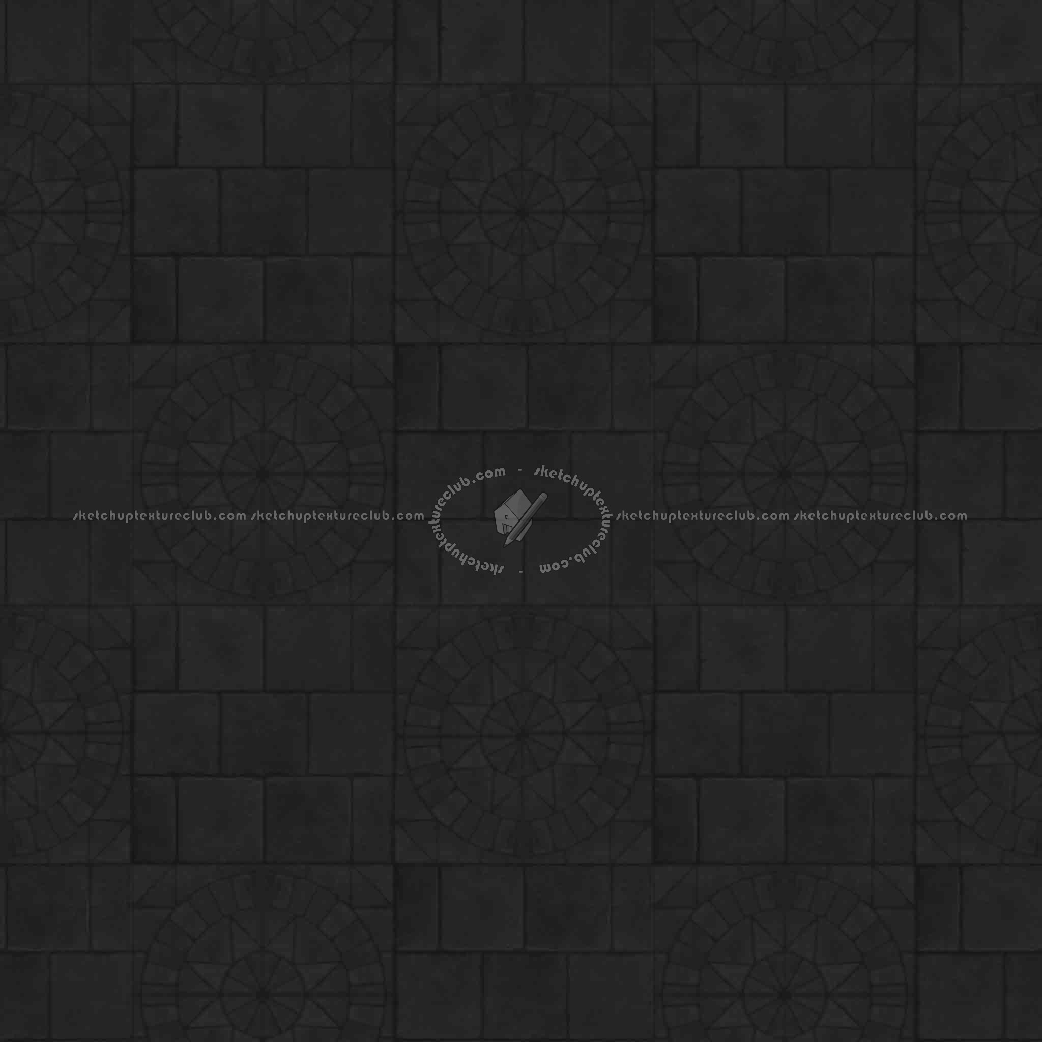 Textures   -   ARCHITECTURE   -   PAVING OUTDOOR   -   Pavers stone   -   Blocks mixed  - Slate paver stone mixed size texture seamless 18101 - Specular