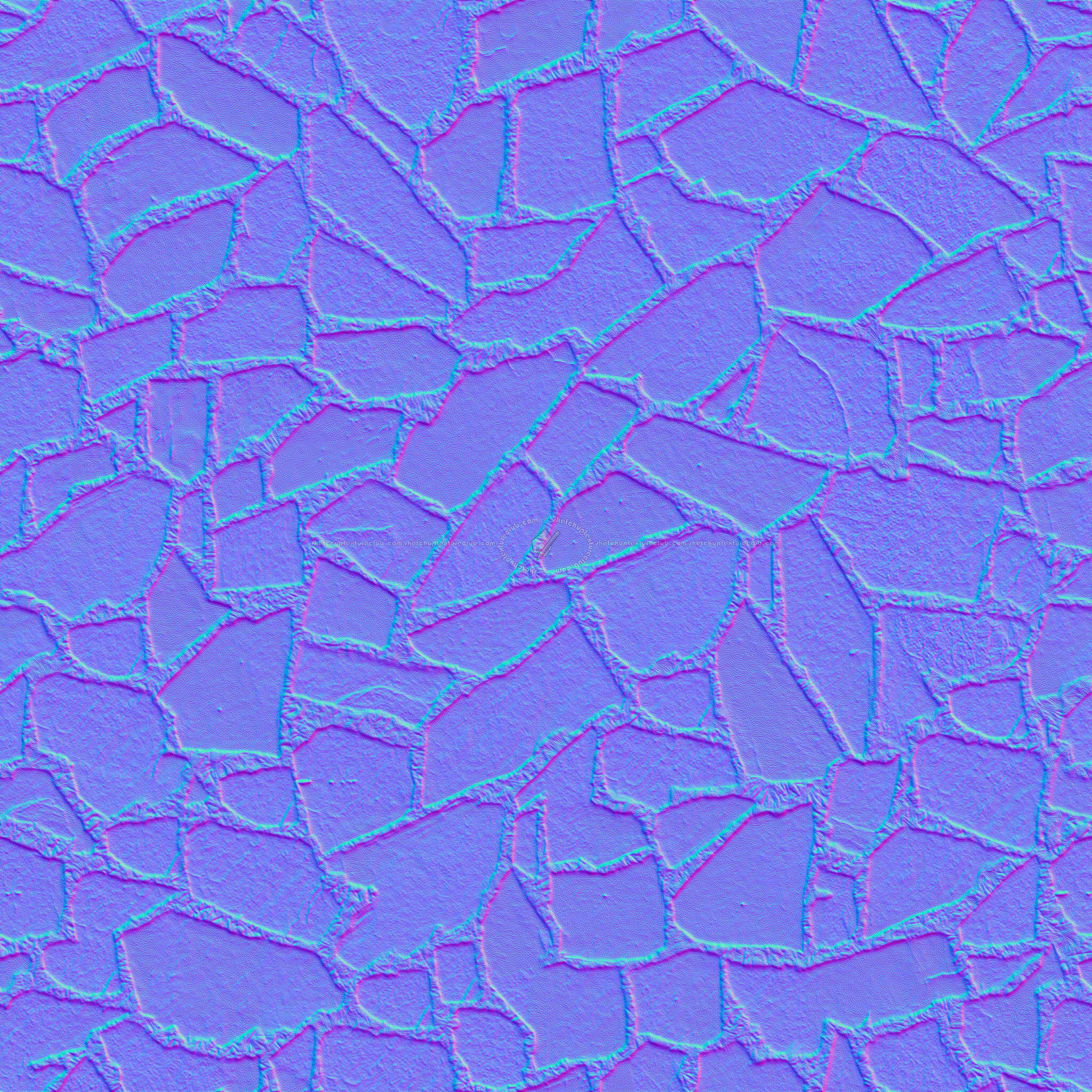 Textures - ARCHITECTURE - PAVING OUTDOOR - Flagstone - Flagstone paving pbr texture seamless 22664 - Normal