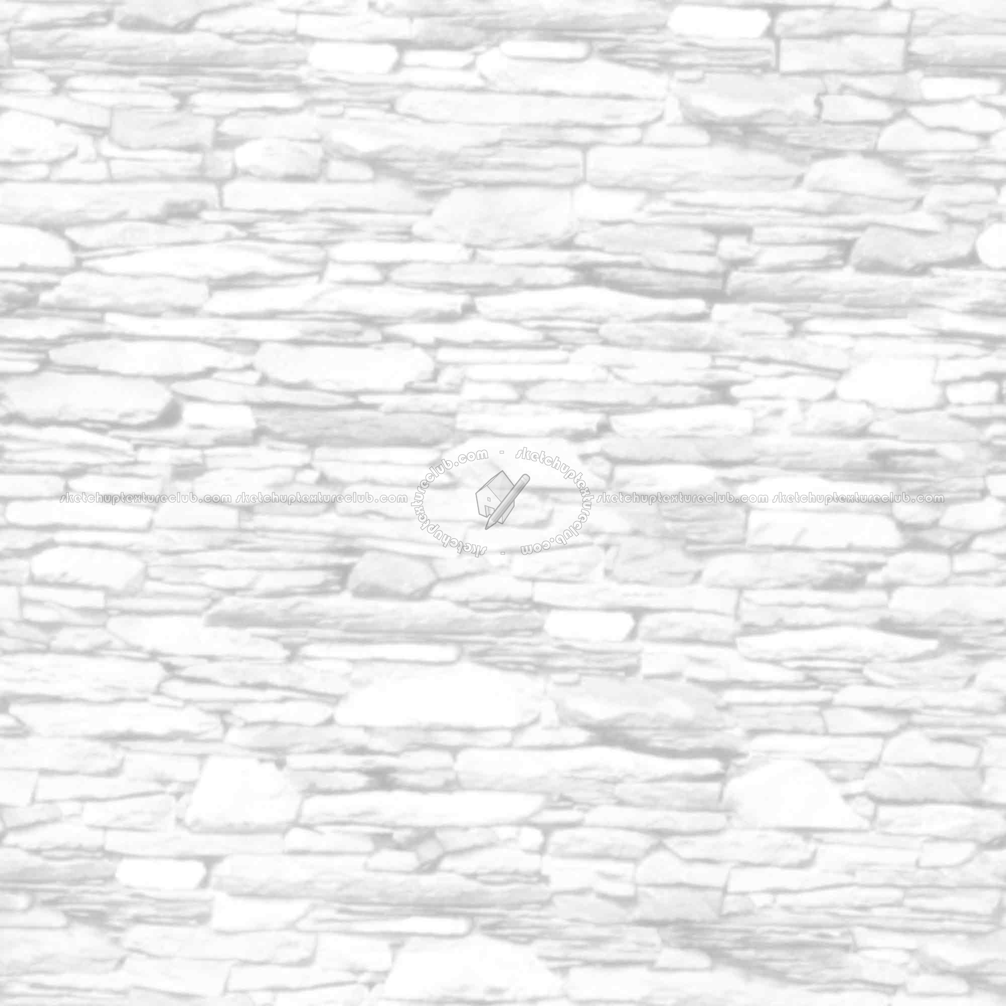 Textures   -   ARCHITECTURE   -   STONES WALLS   -   Stone walls  - Old wall stone texture seamless 08514 - Ambient occlusion