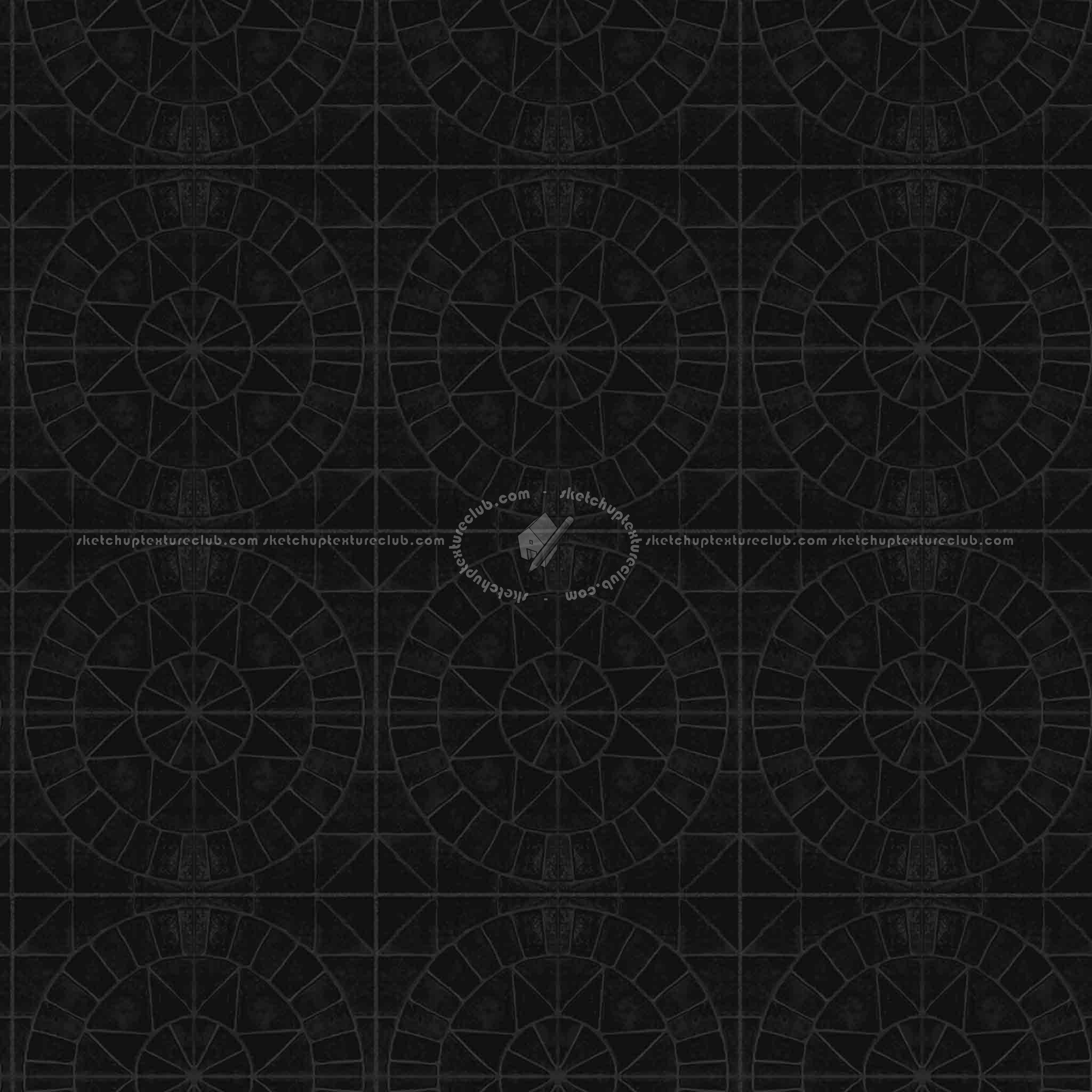 Textures   -   ARCHITECTURE   -   PAVING OUTDOOR   -   Pavers stone   -   Blocks mixed  - Slate paver stone mixed size texture seamless 18102 - Specular