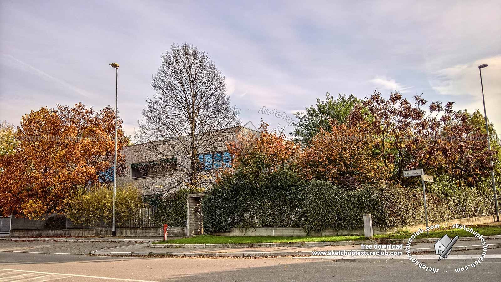 Textures   -   BACKGROUNDS &amp; LANDSCAPES   -   CITY &amp; TOWNS  - Urban area with autumn trees landscape hdr 20997