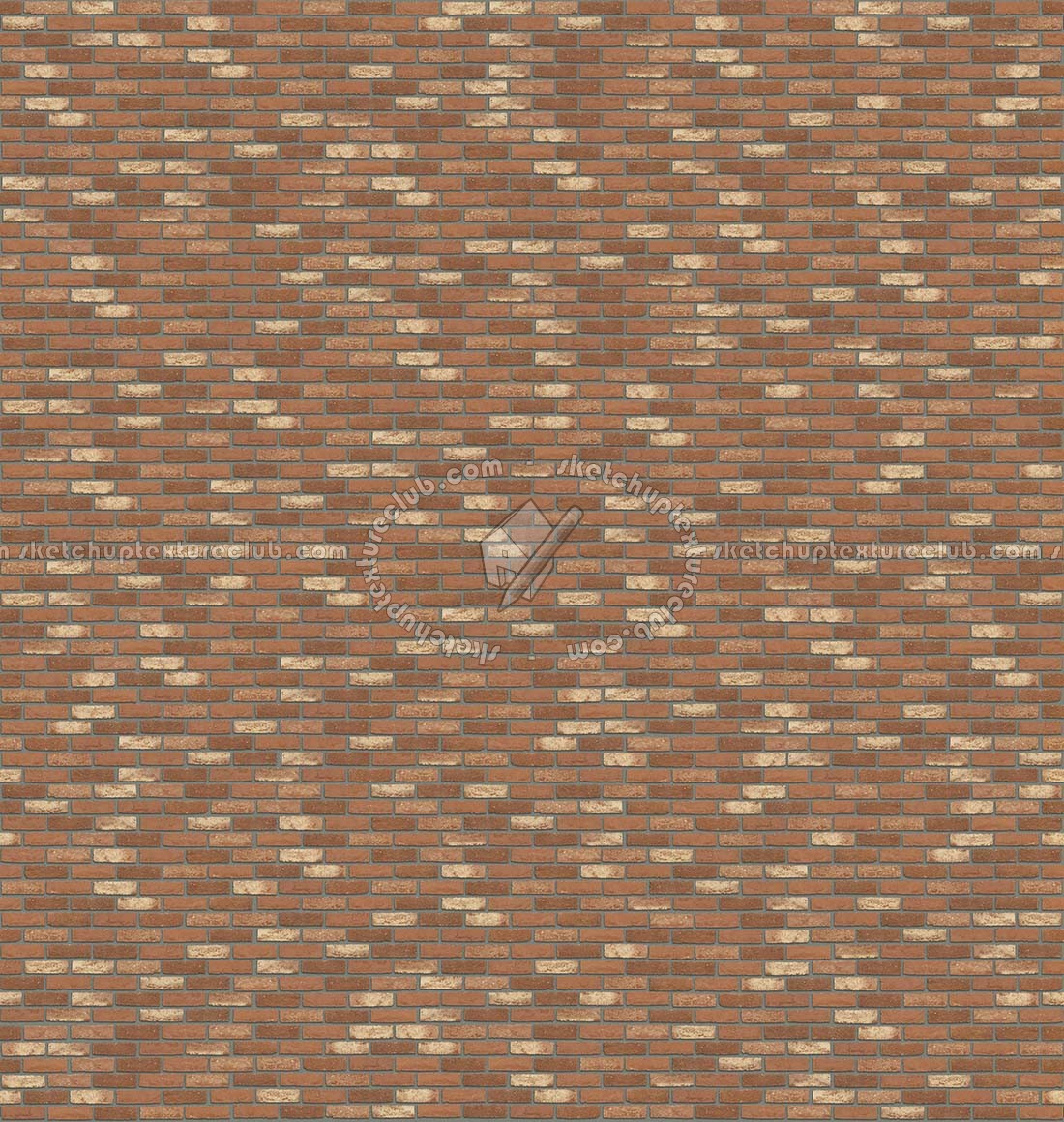 Textures   -   ARCHITECTURE   -   BRICKS   -   Facing Bricks   -   Rustic  - Britain rustic bricks texture seamless 17212 (seamless)