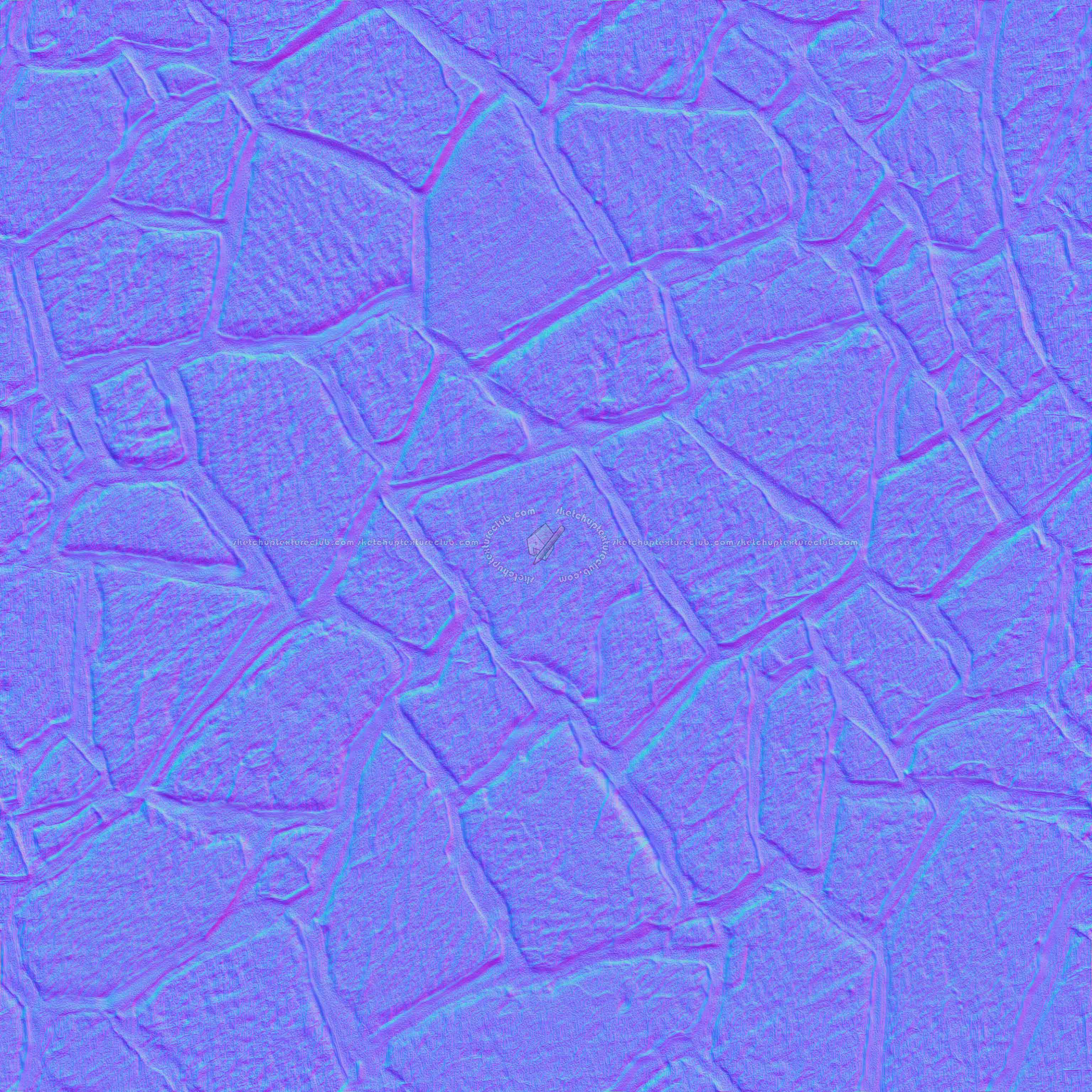 Textures - ARCHITECTURE - PAVING OUTDOOR - Flagstone - Flagstone paving pbr texture seamless 22665 - Normal