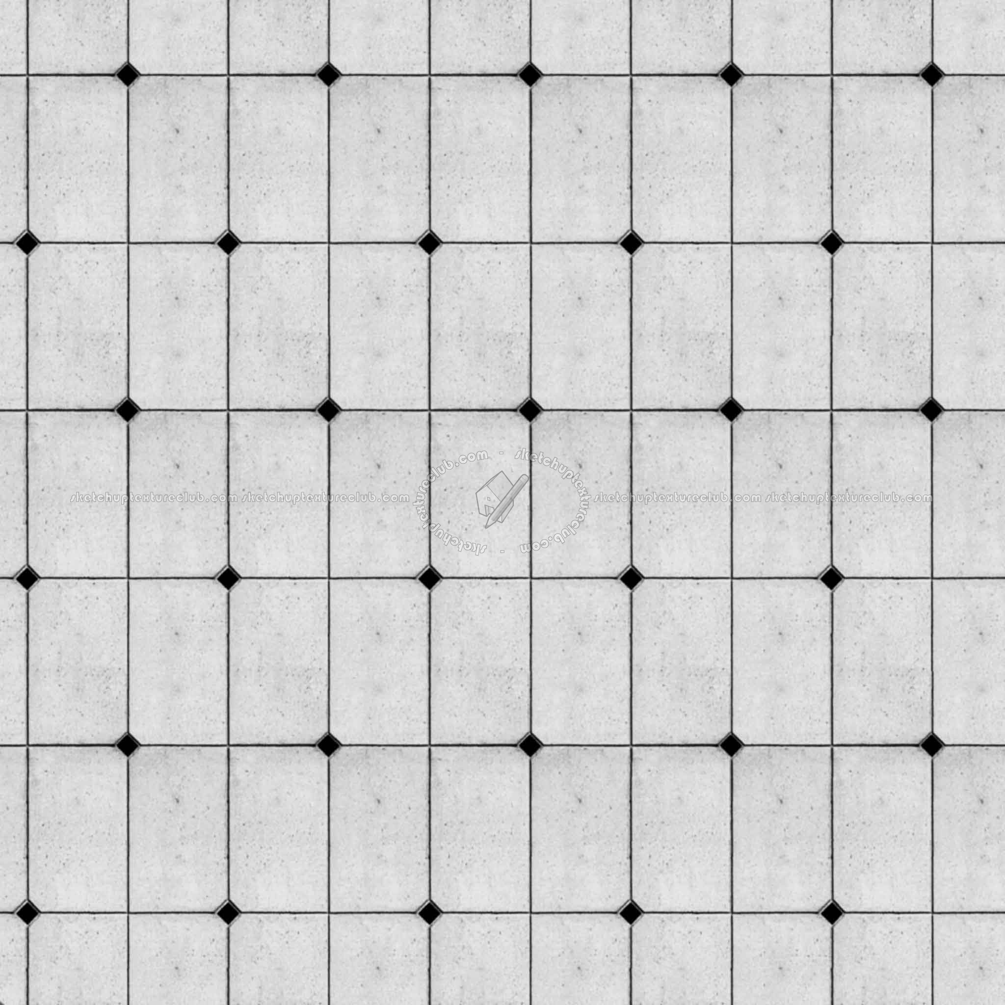 Textures   -   ARCHITECTURE   -   PAVING OUTDOOR   -   Concrete   -   Blocks regular  - Paving outdoor concrete regular block texture seamless 05752 - Bump