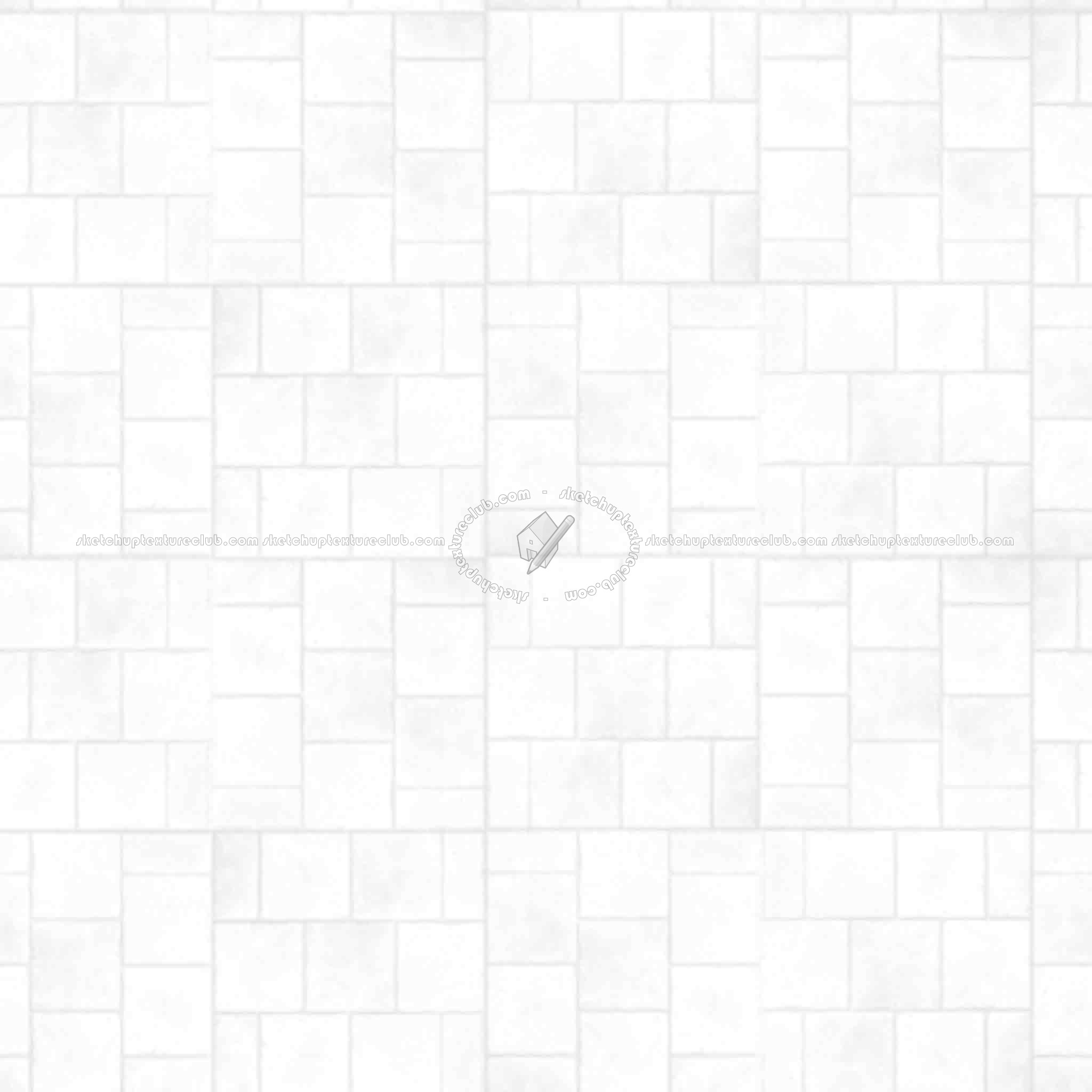 Textures   -   ARCHITECTURE   -   PAVING OUTDOOR   -   Pavers stone   -   Blocks mixed  - Slate paver stone mixed size texture seamless 18103 - Ambient occlusion