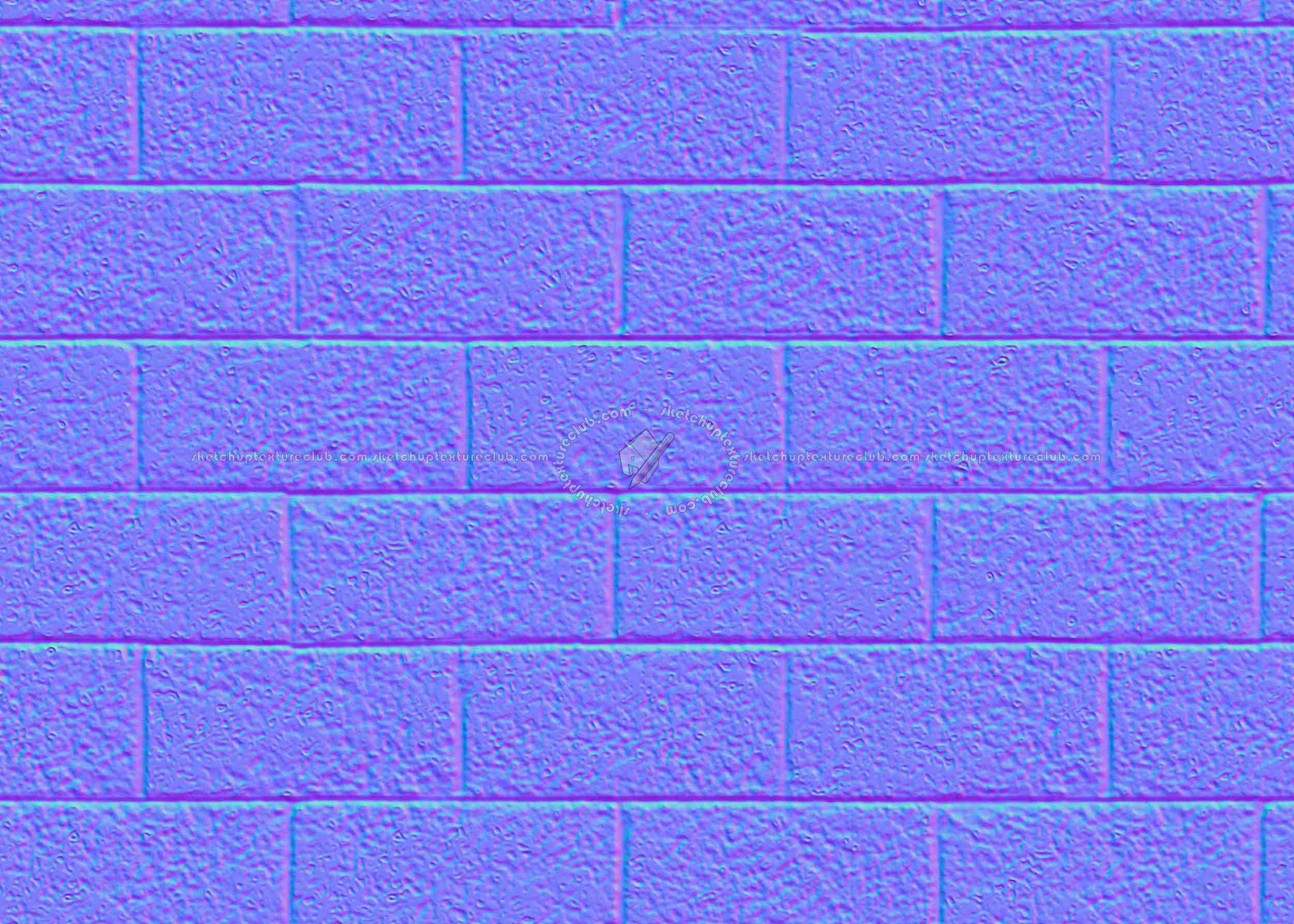 Textures   -   ARCHITECTURE   -   CONCRETE   -   Plates   -   Clean  - Concrete building facade texture seamless 20493 - Normal