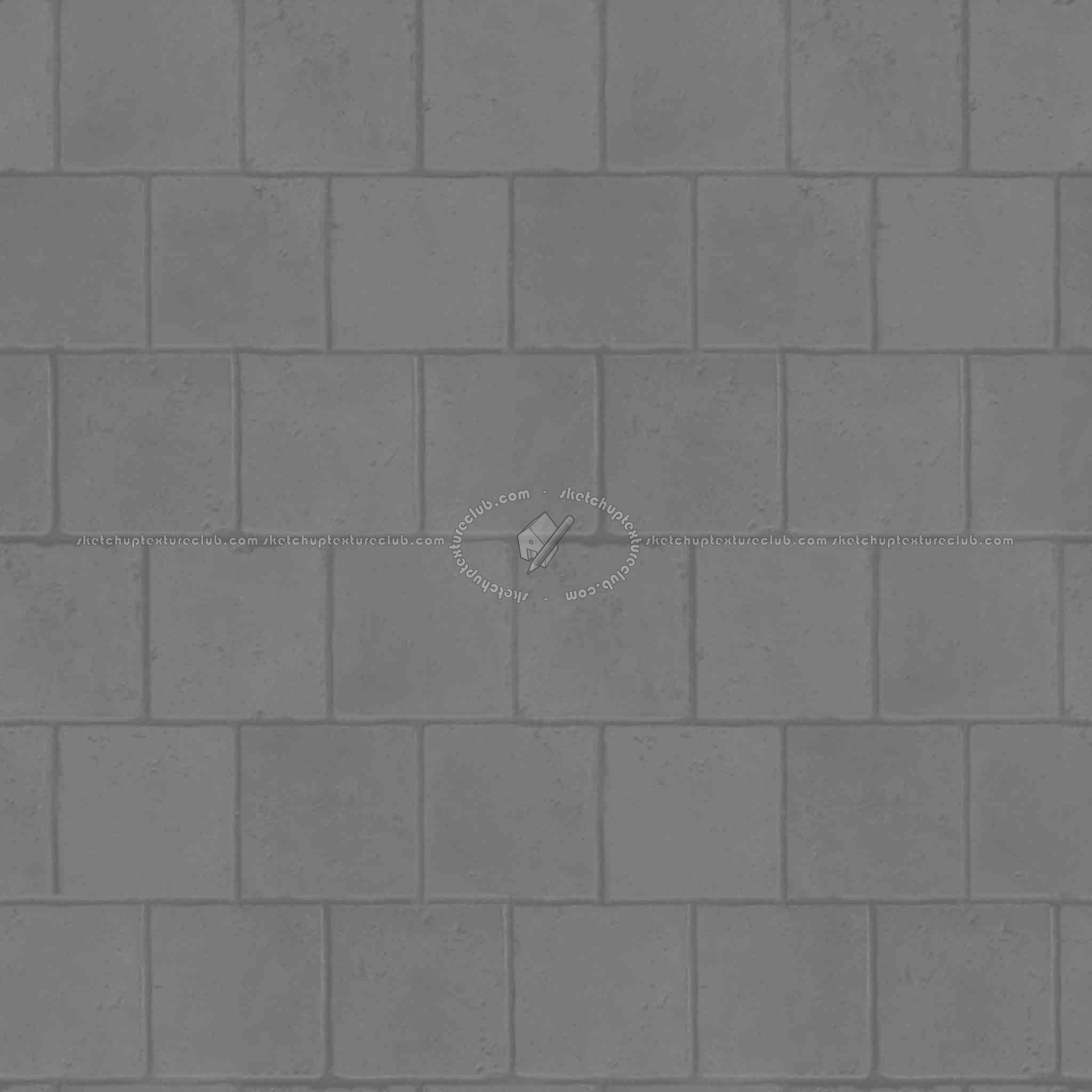 Textures   -   ARCHITECTURE   -   PAVING OUTDOOR   -   Pavers stone   -   Blocks mixed  - Slate paver stone mixed size texture seamless 18105 - Displacement