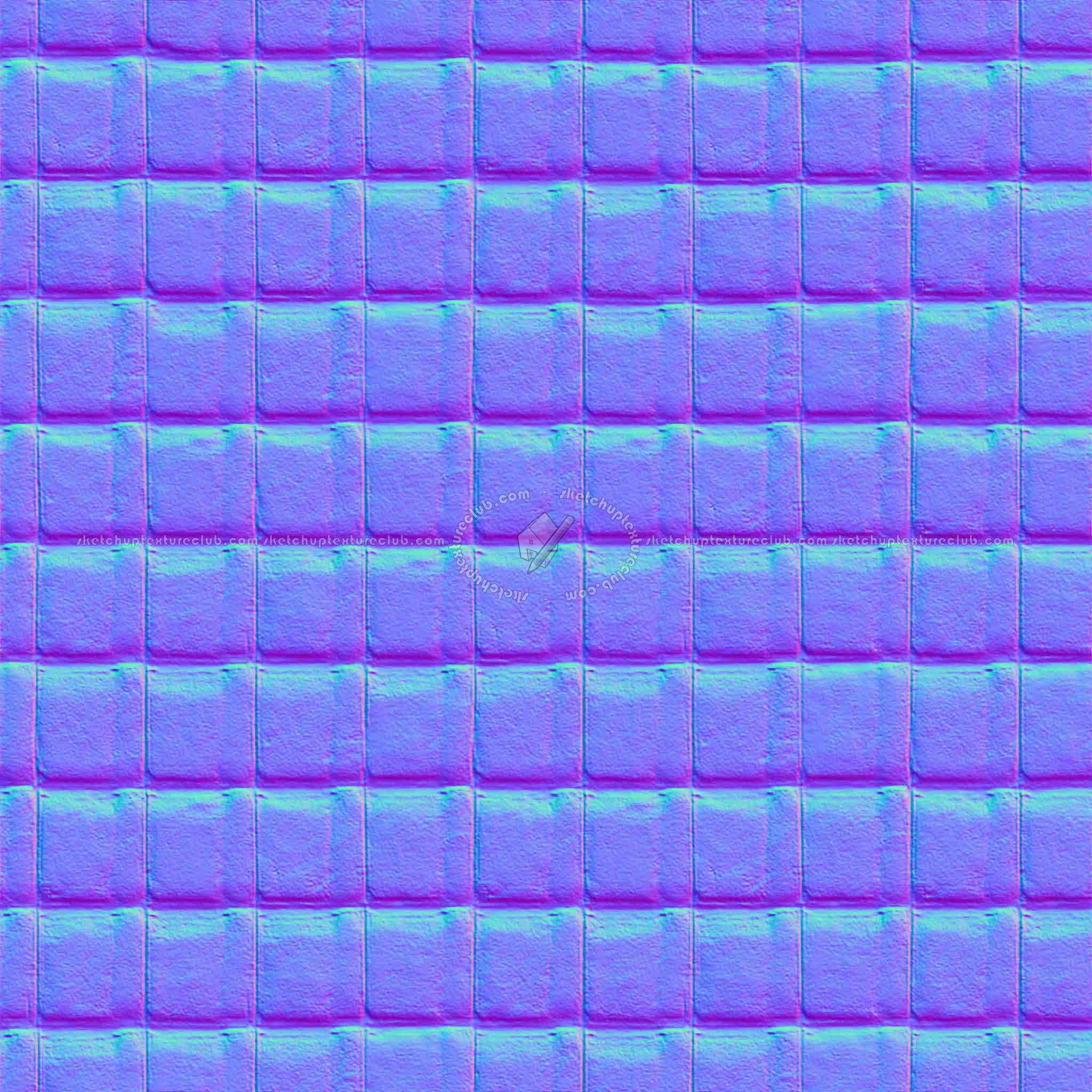 Textures   -   ARCHITECTURE   -   ROOFINGS   -   Clay roofs  - Clay roofing Cote Fleurie texture seamless 03352 - Normal