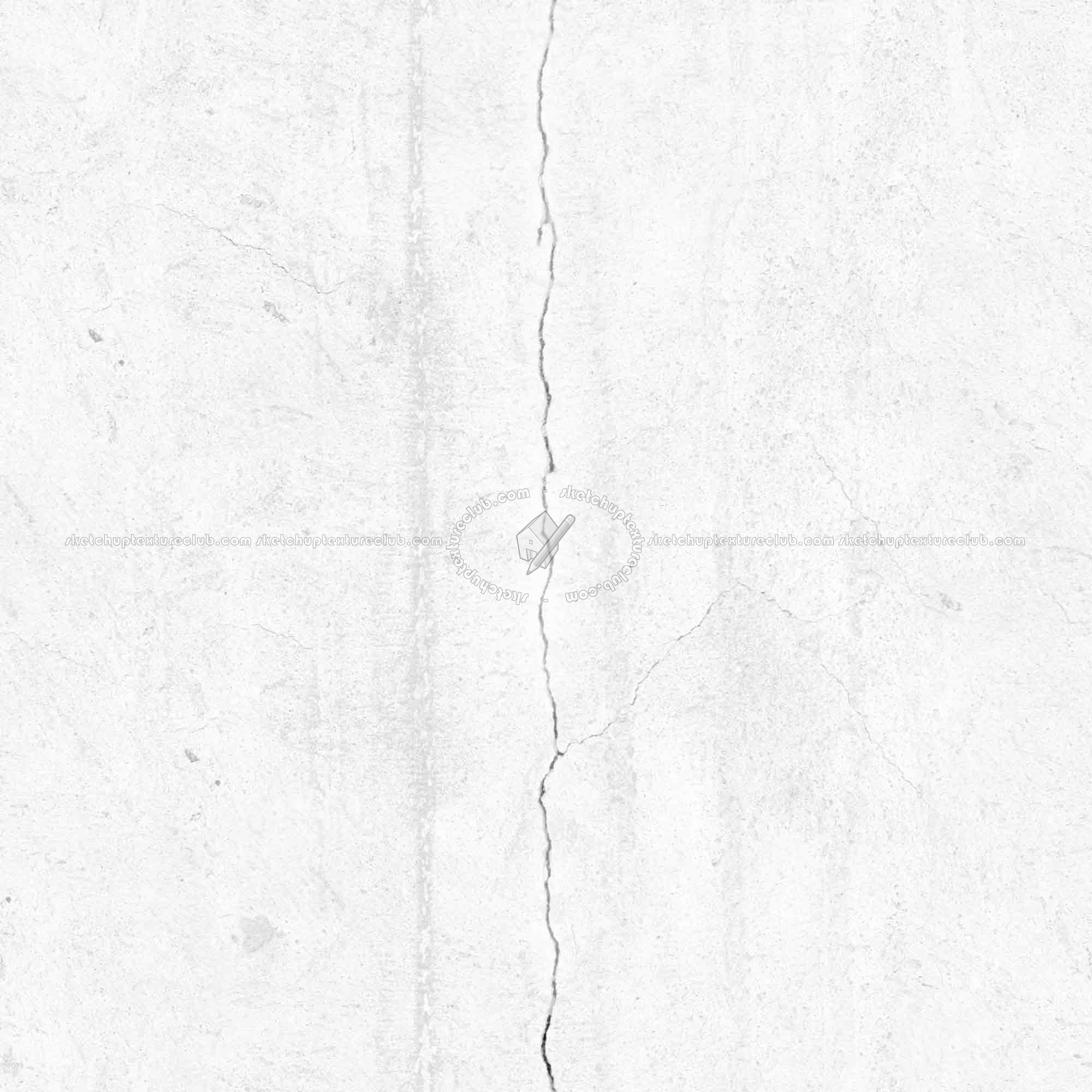 Textures   -   ARCHITECTURE   -   CONCRETE   -   Bare   -   Damaged walls  - Concrete bare damaged texture seamless 01372 - Ambient occlusion